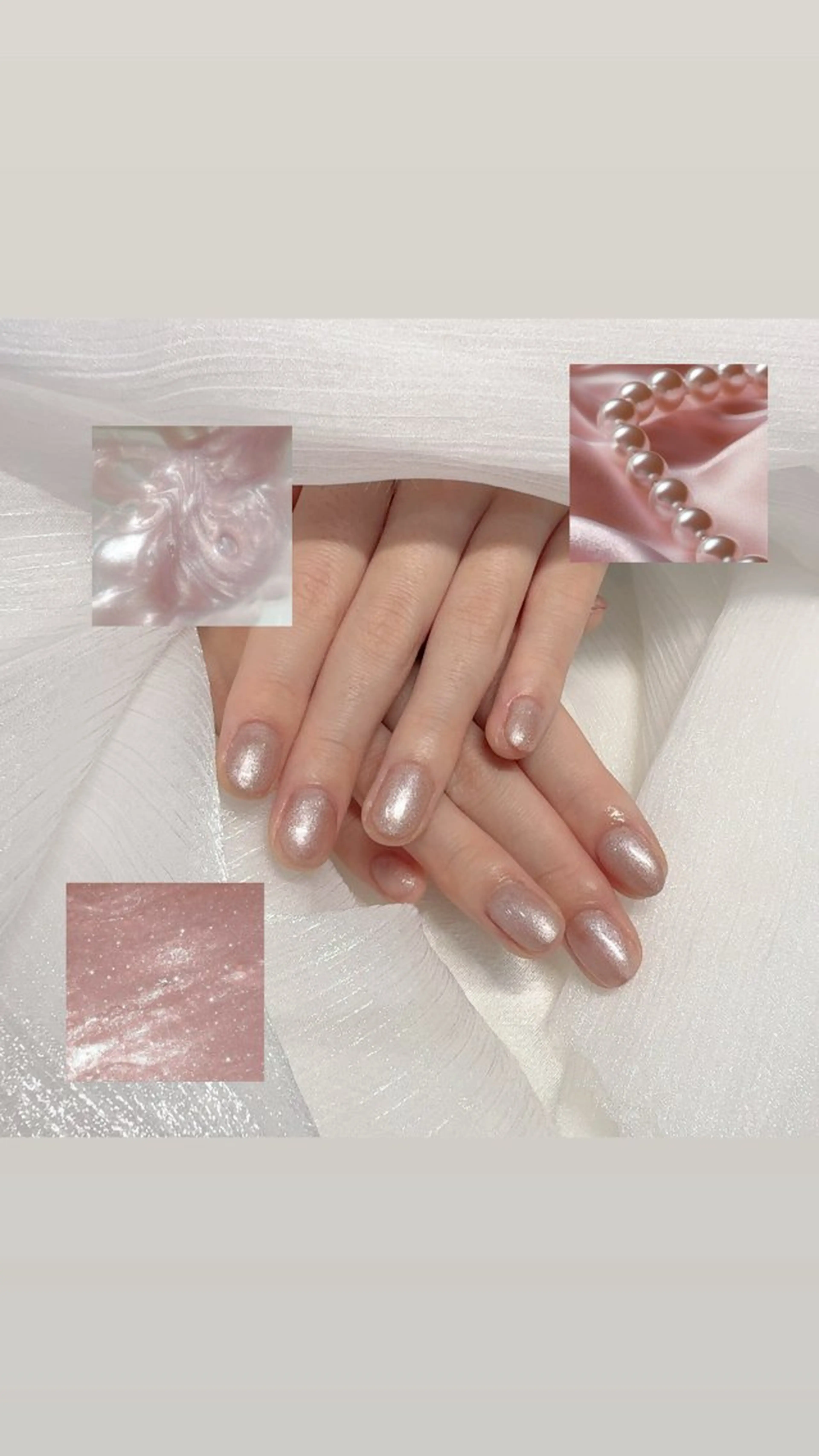 ネイル ピンク やなじ 🦊🦋のネイルデザイン