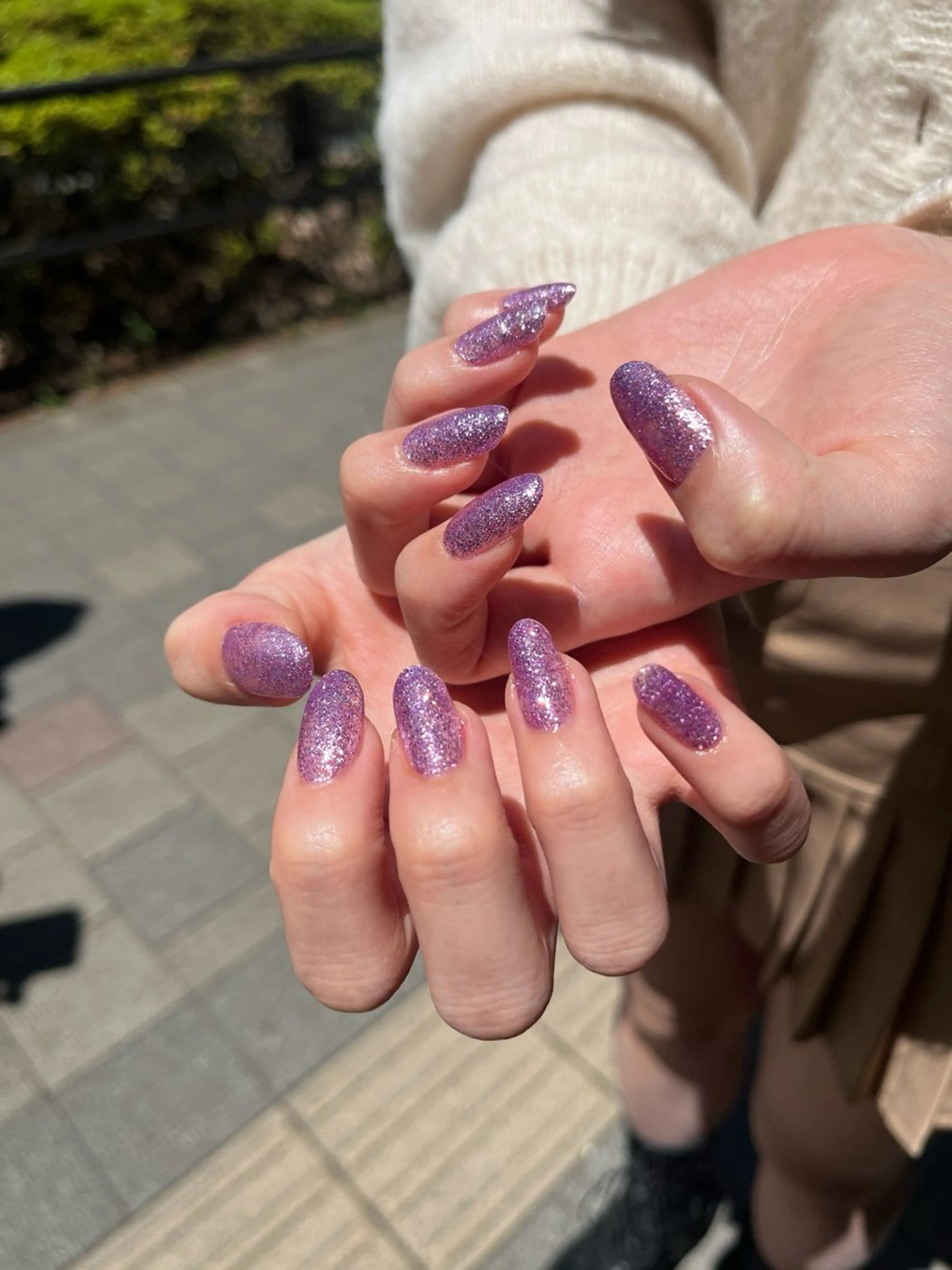 ネイル ハンドネイル waka❤️✨ レイヤーボブ/エクのヘアスタイル