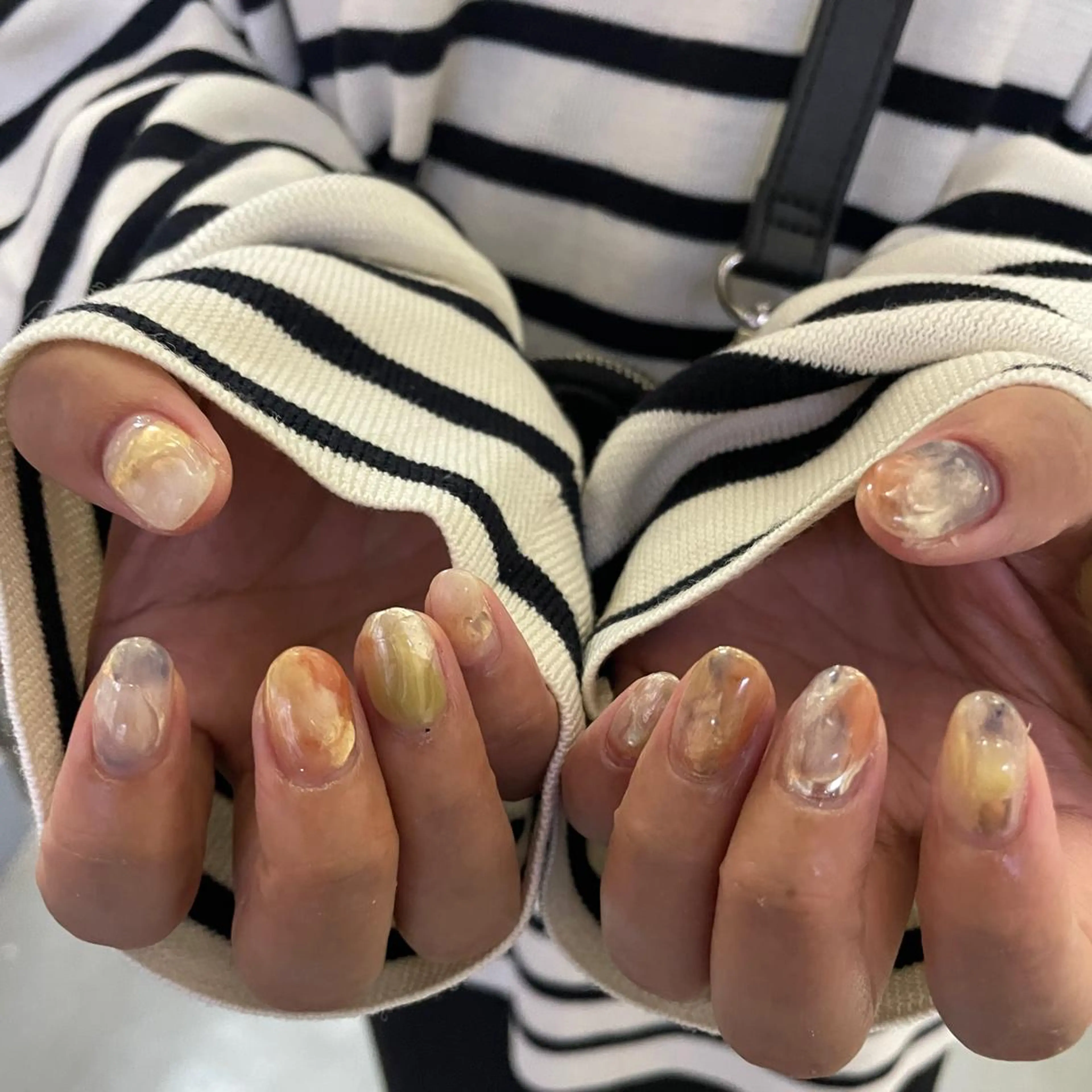 ネイル ゆびノさき茨木店 ニュアンス/アートのネイルデザイン