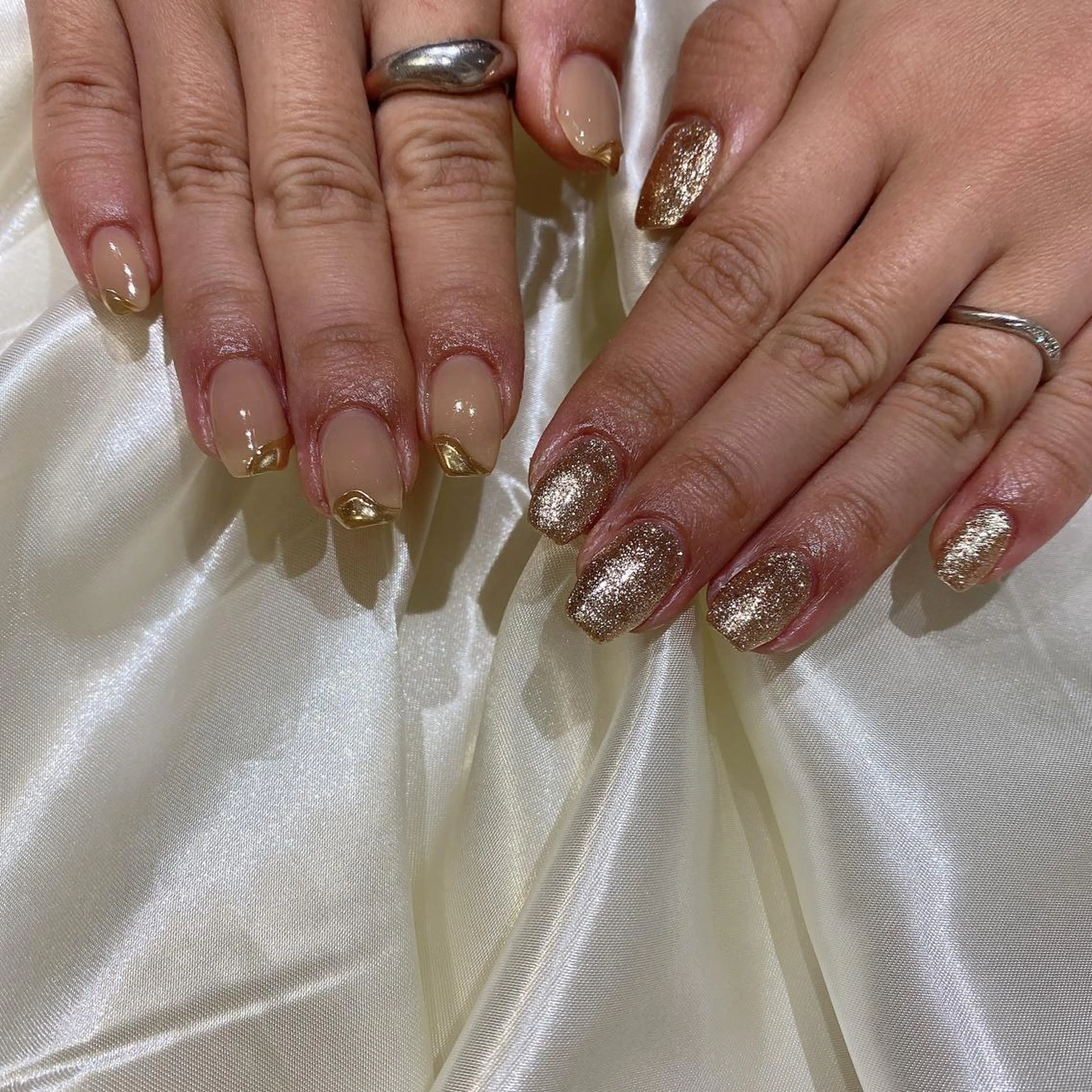 ネイル ハンドネイル 西岡 杏のネイルデザイン