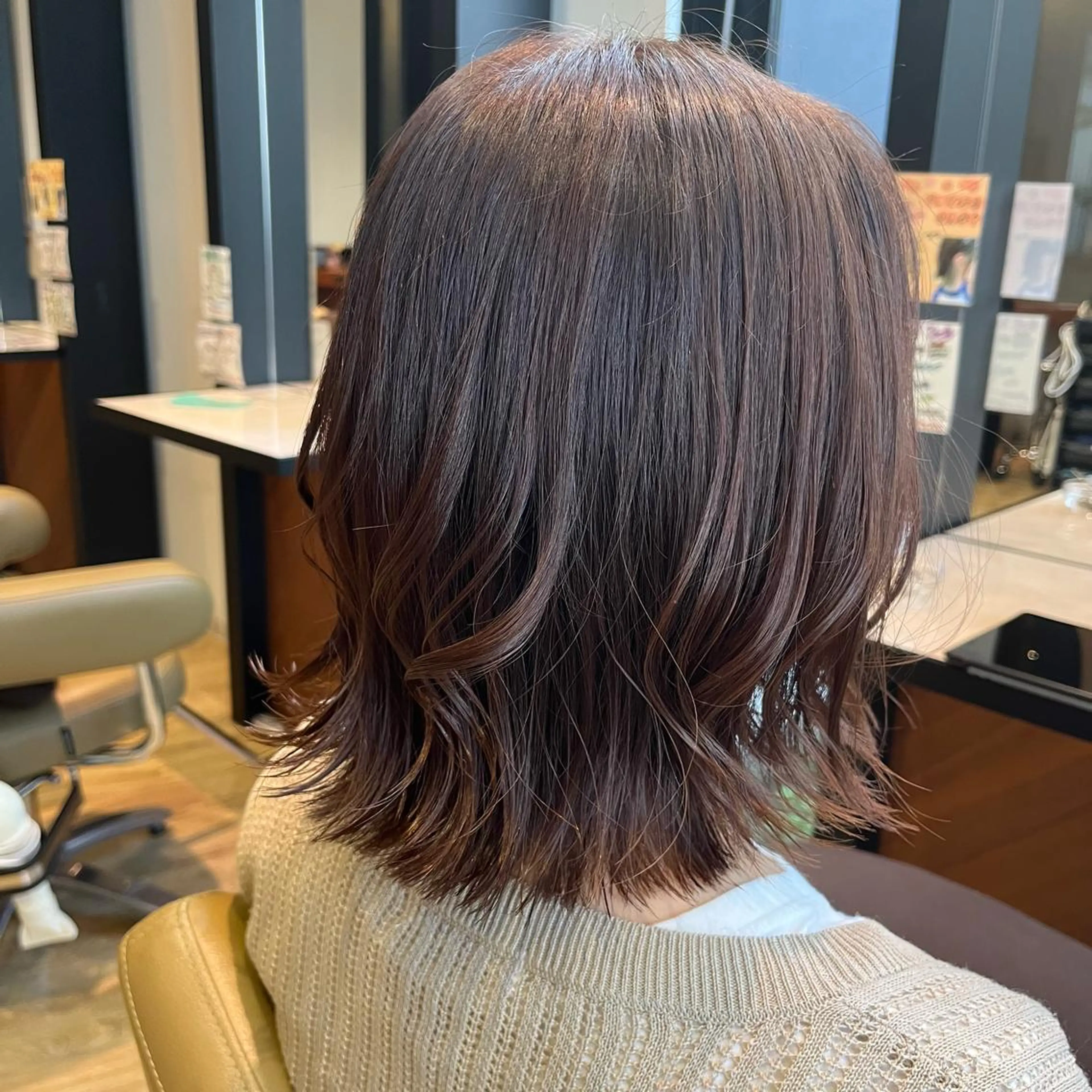 カラー ベージュカラー 瀧尾 祐季のヘアスタイル