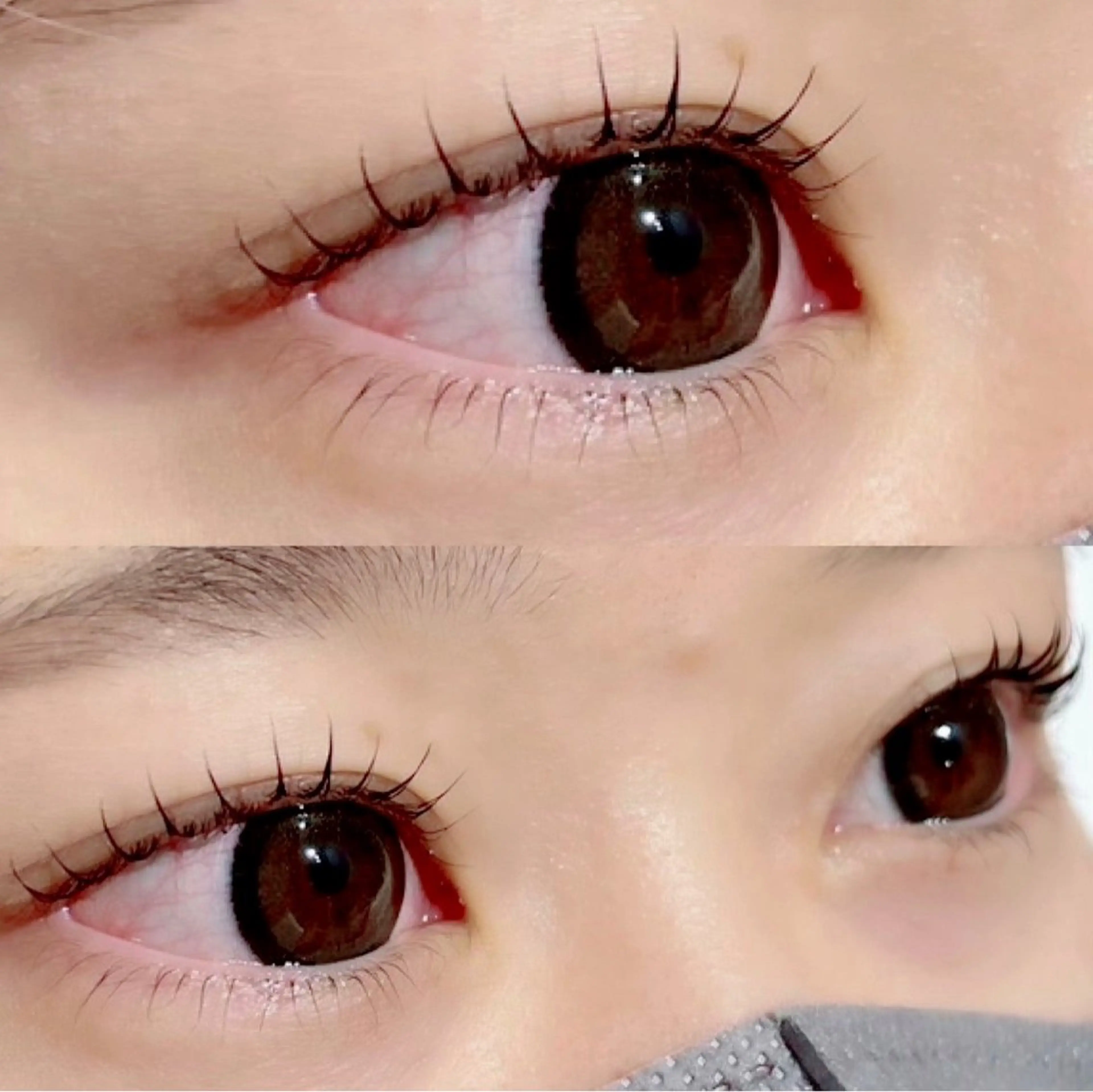 マツエク・マツパ re; みおのヘアスタイル