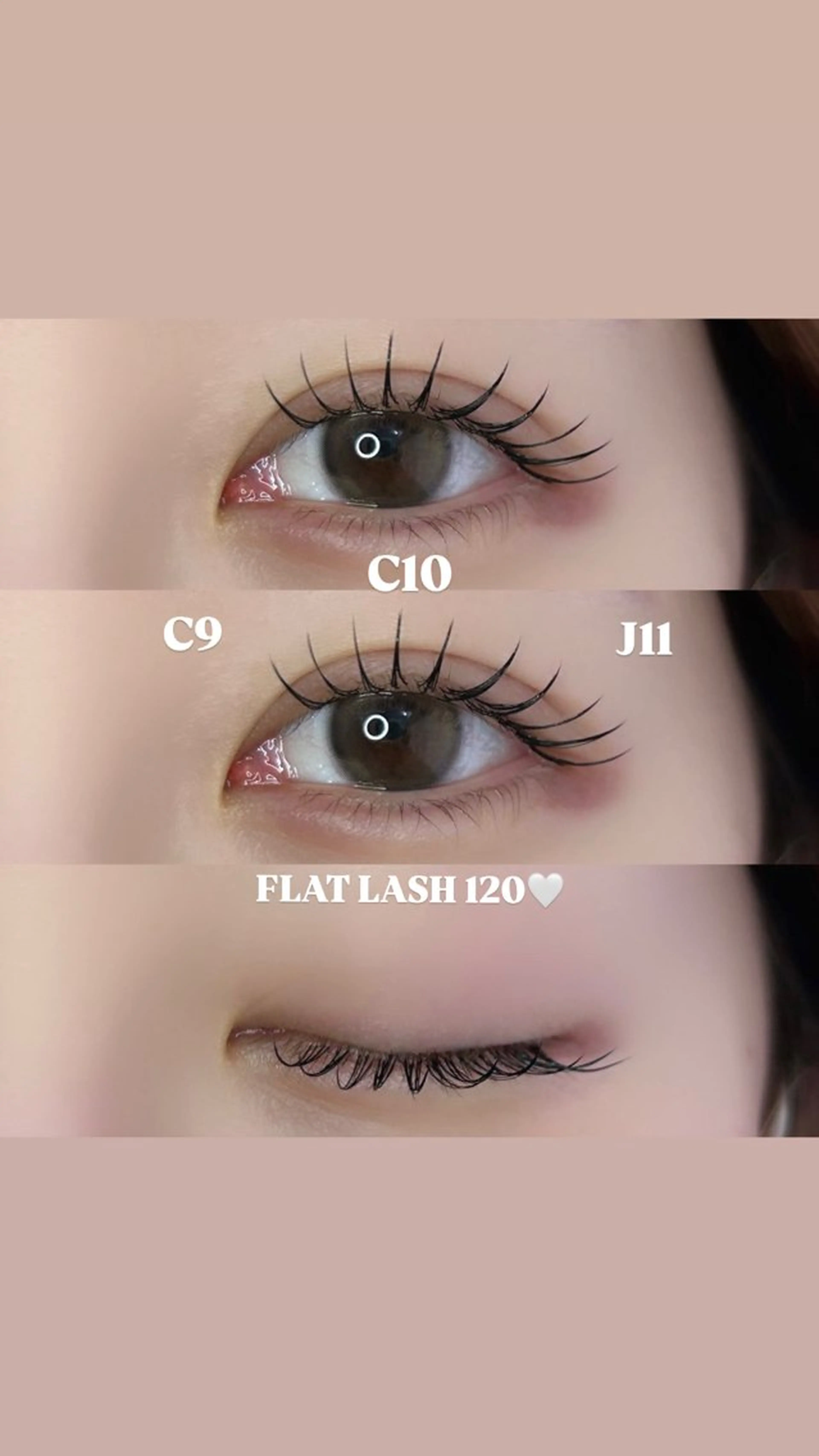 マツエク・マツパ フラットラッシュ マツエク GALN 🎀 yumi パリエクのマツエク・マツパデザイン