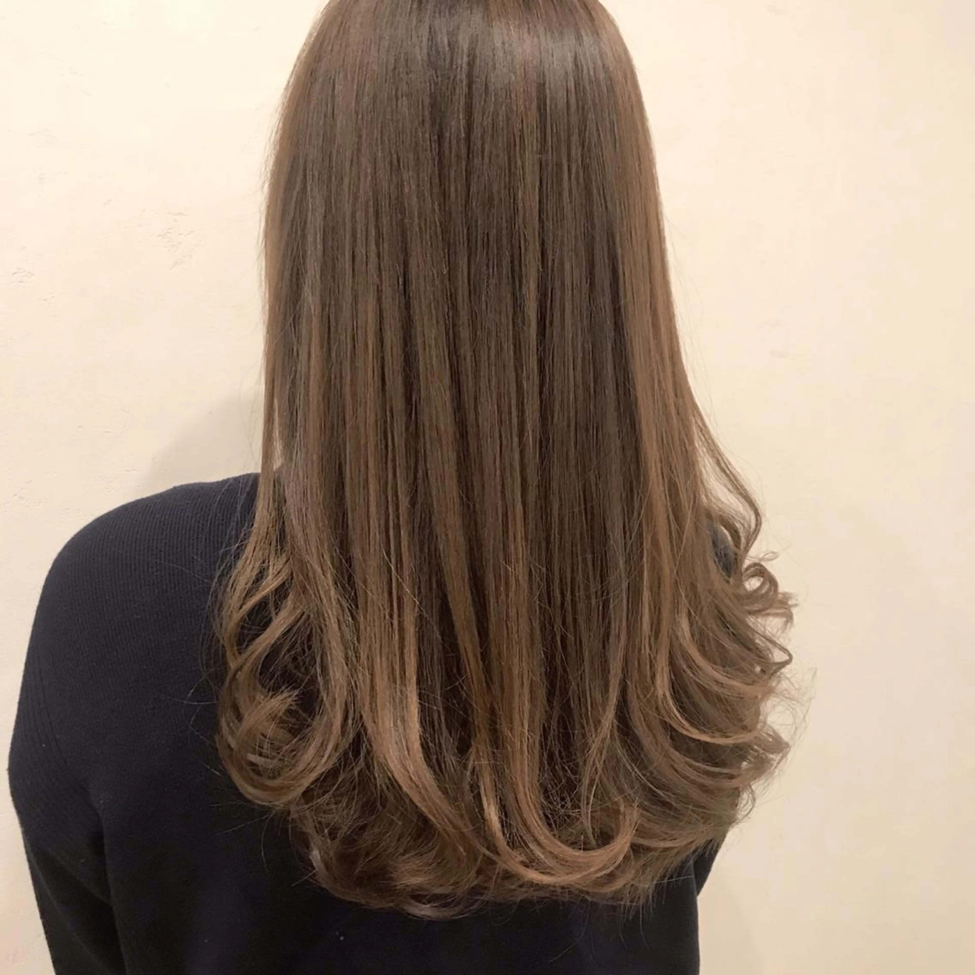 ロング カラー メンズ限定クーポン シェアサロン博多のヘアスタイル