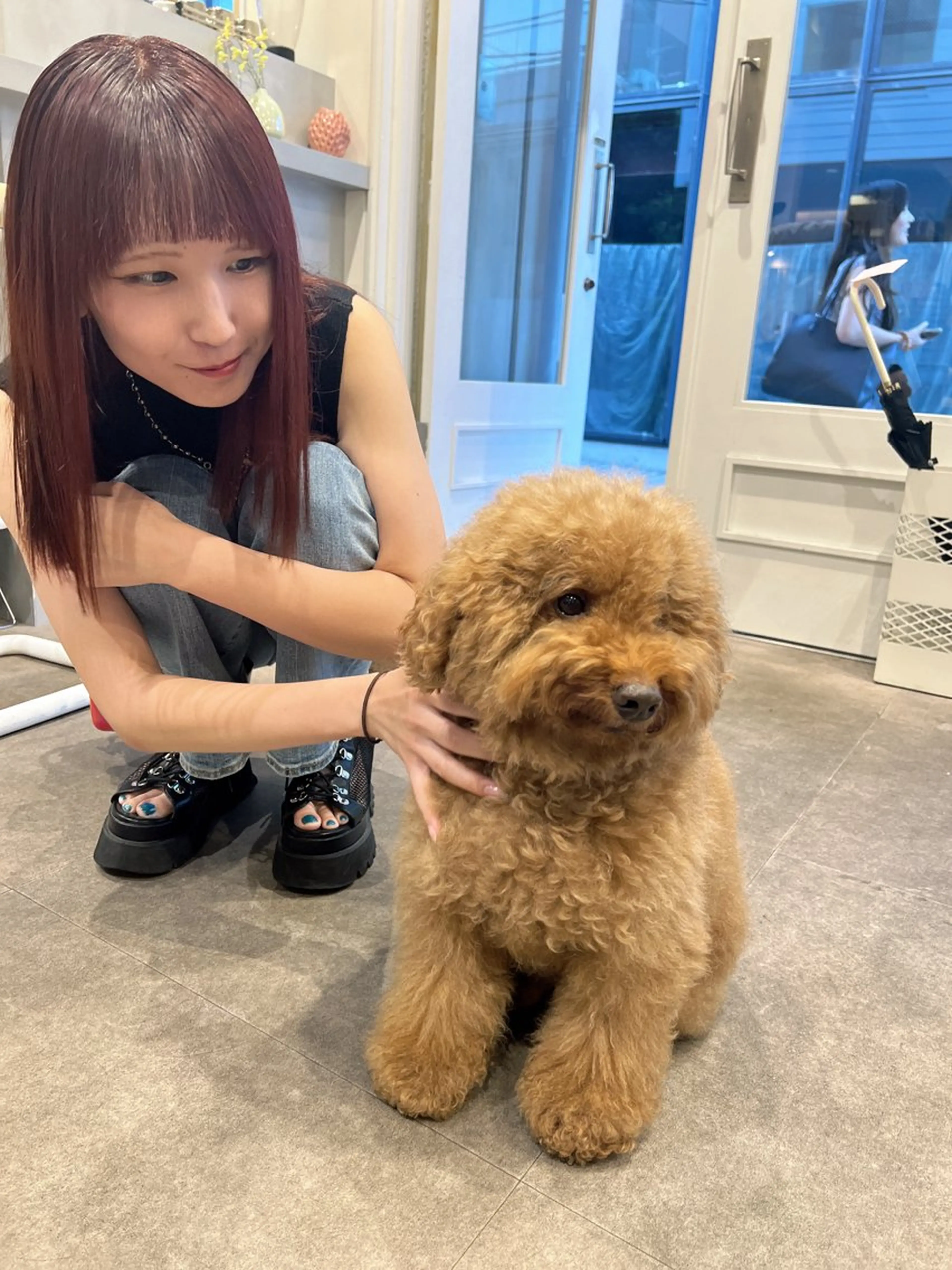 ミディアム カラー 透明感カラー 似合わせカット カット ヘアカラー トリートメント 💎透明感カラー特化 💎TAISEIのヘアスタイル
