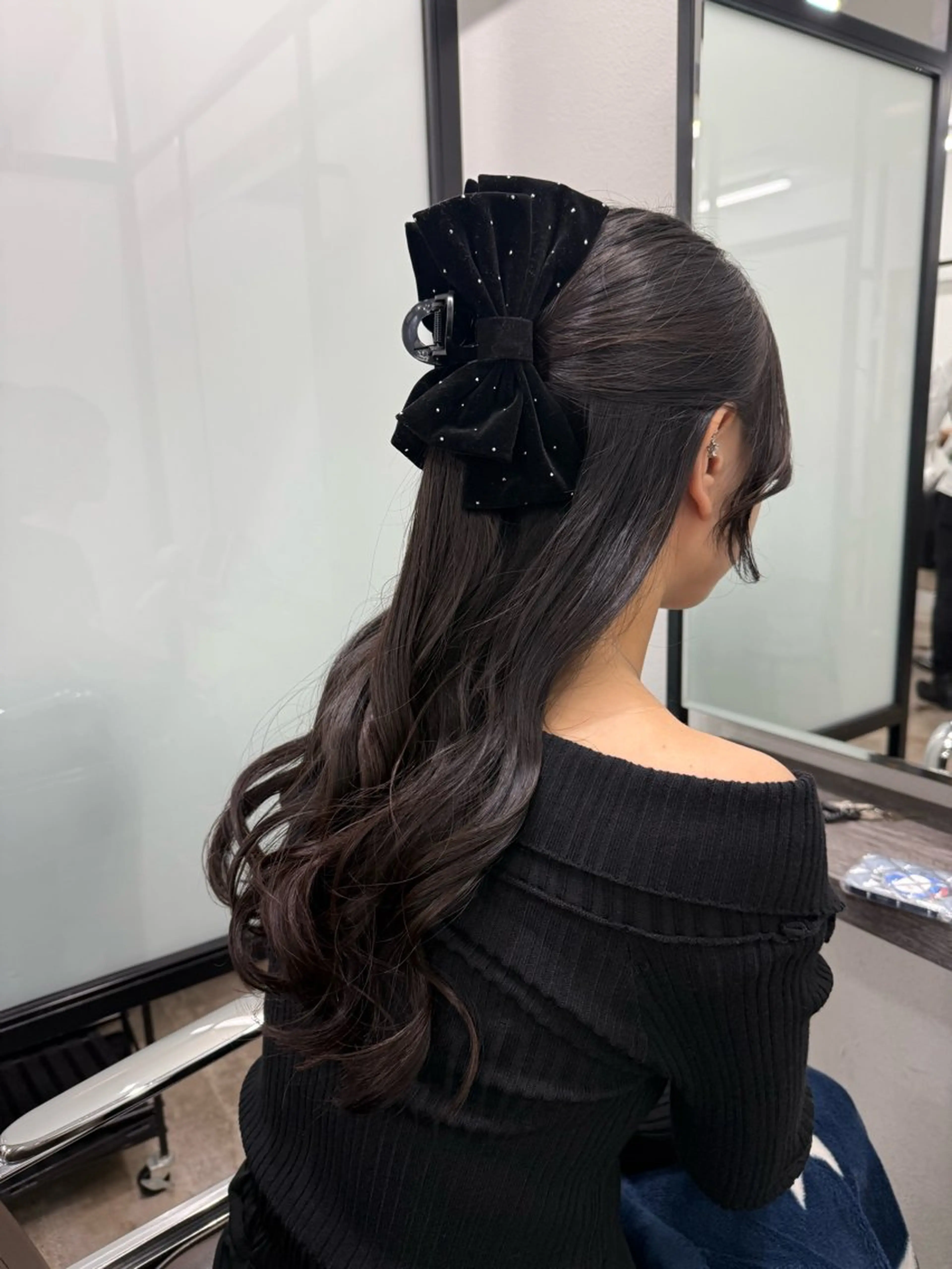 ロング ヘアセット 似合わせヘア🫶🏻 つきいてるみのヘアスタイル