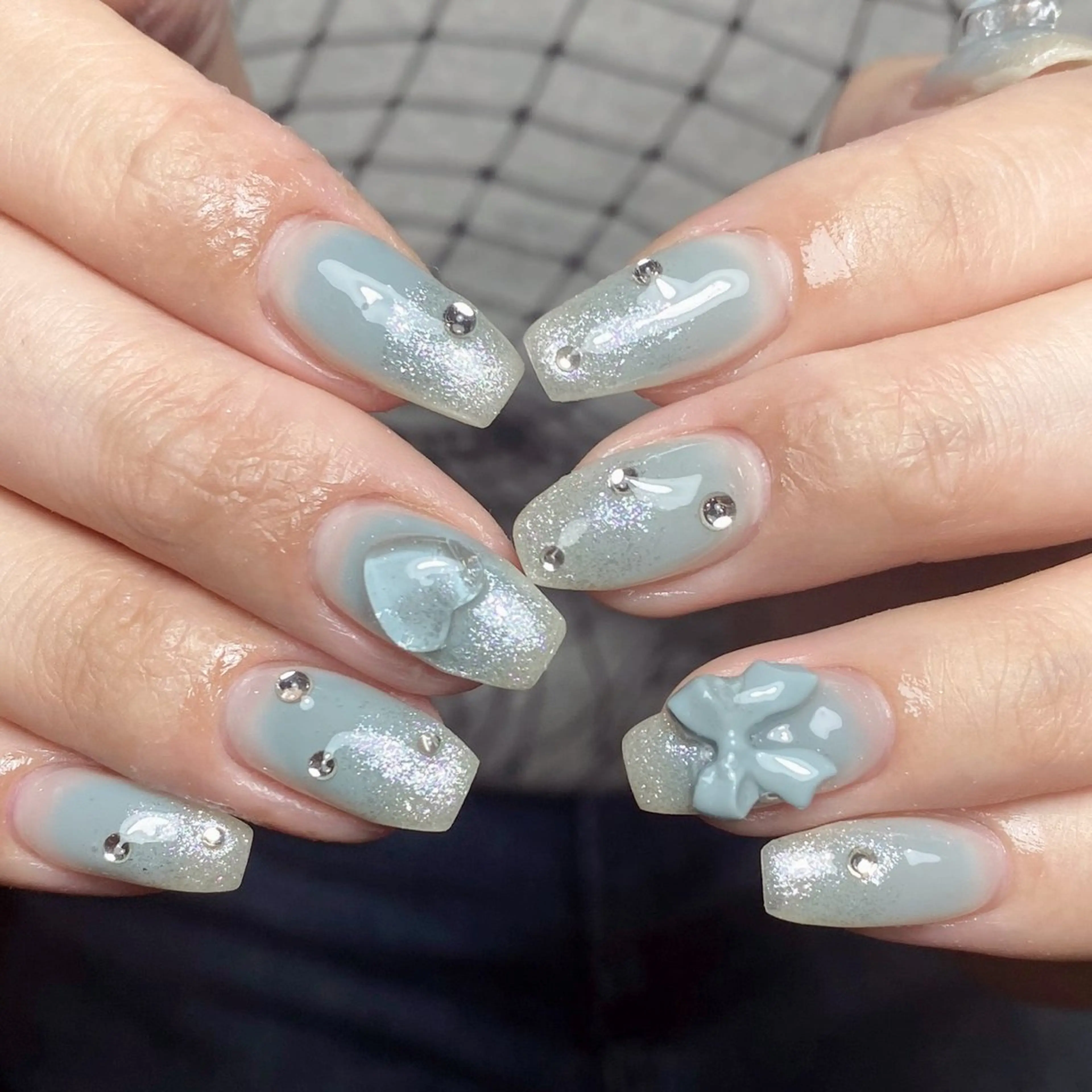 ネイル 韓国ネイル ワンホンネイル ハンドネイル ハンドケア Kawaii _Nailのネイルデザイン