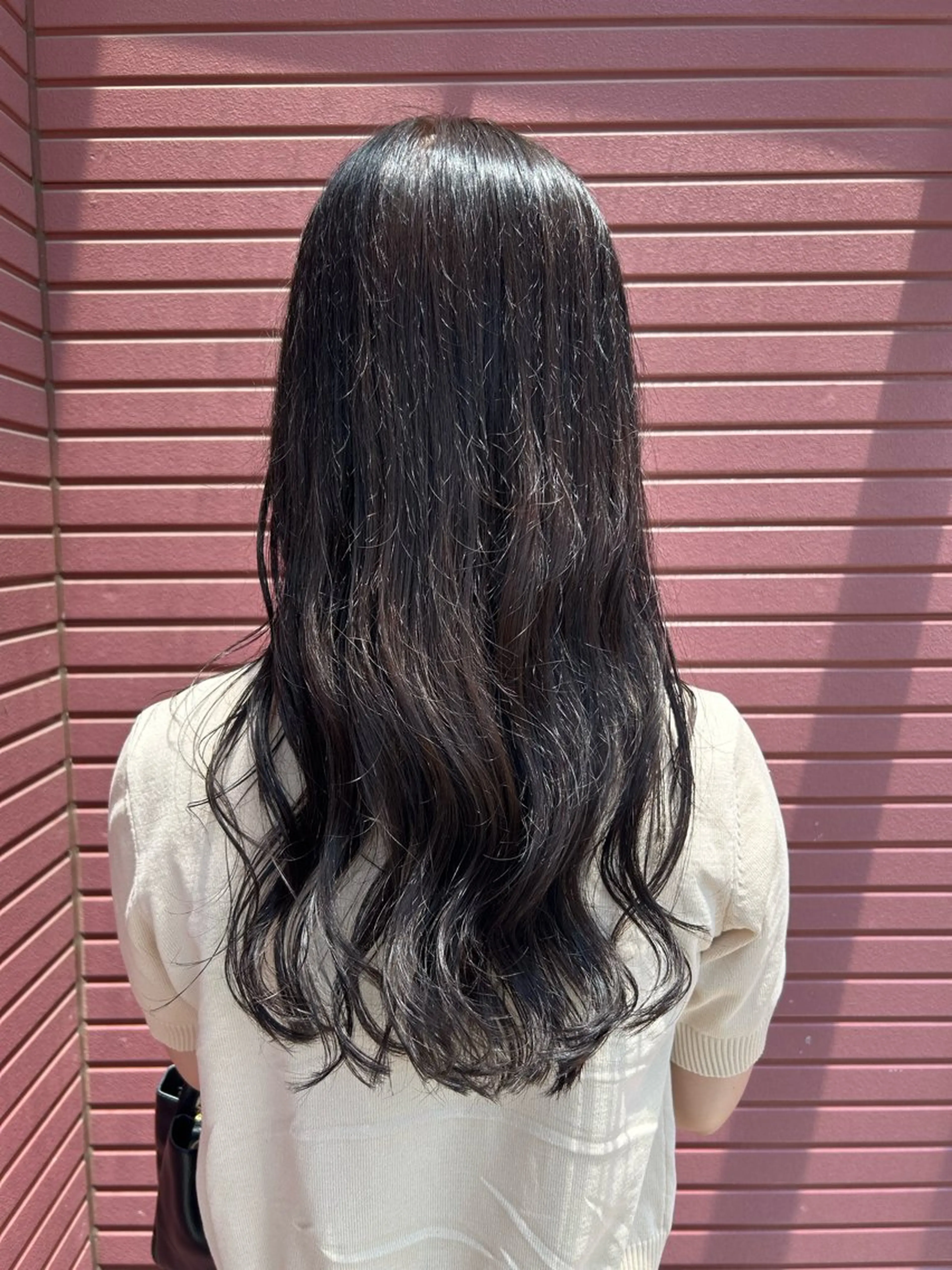 ロング カラー グレージュ MOMOKA 🍑のヘアスタイル