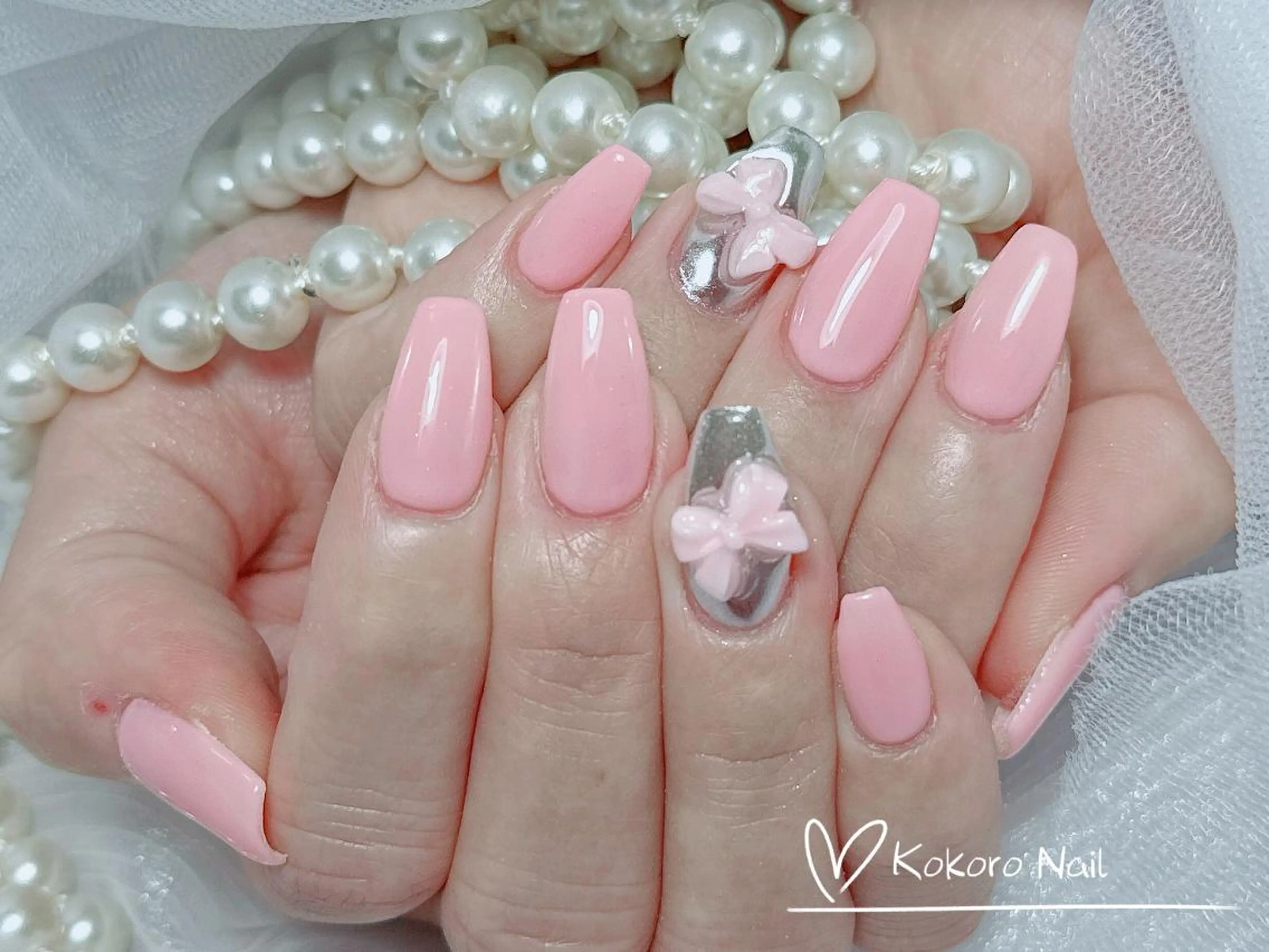 ネイル ハンドネイル 💗NA.YUKI NAIL💗のネイルデザイン