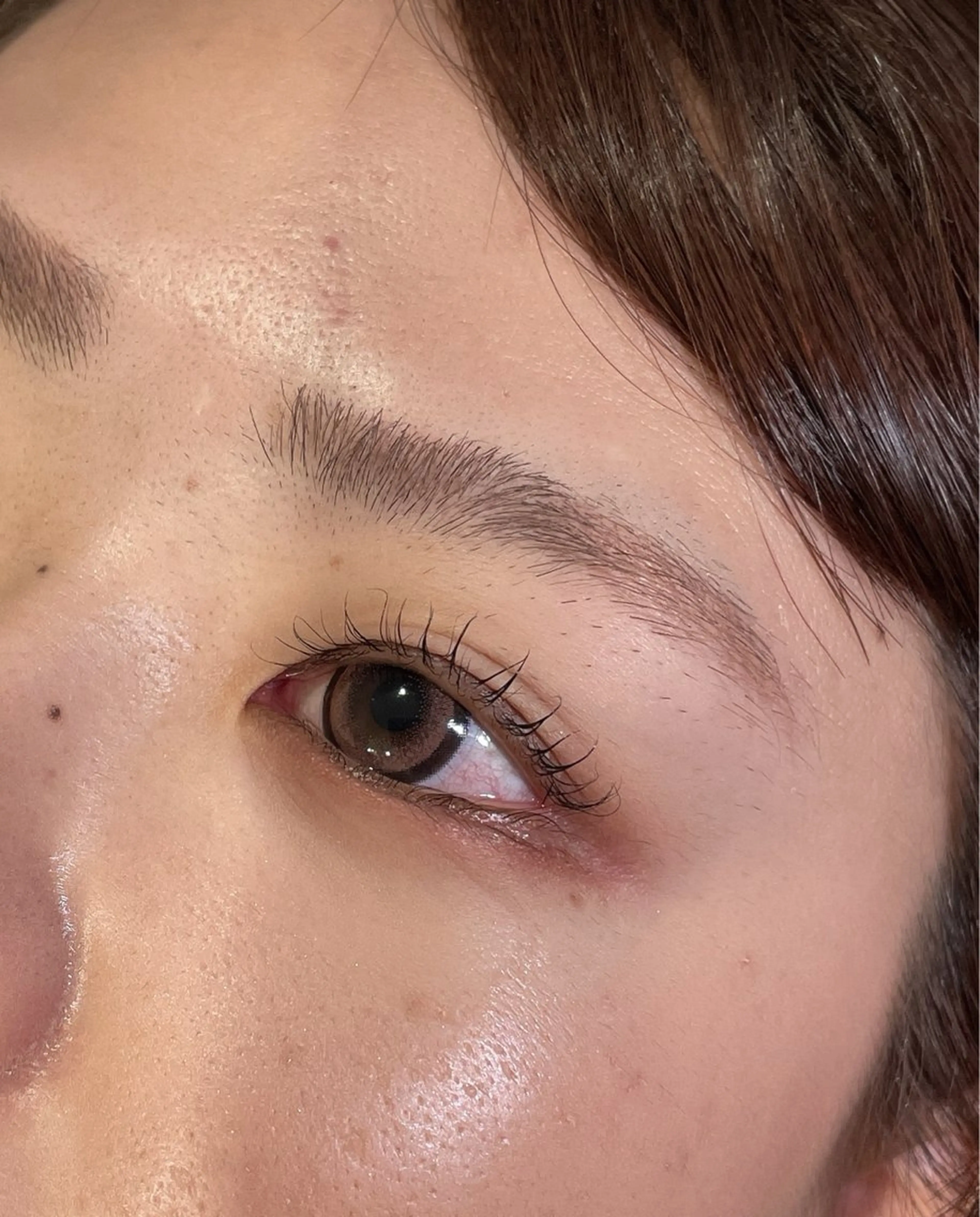 マツエク・マツパ 井上 真里奈のヘアスタイル