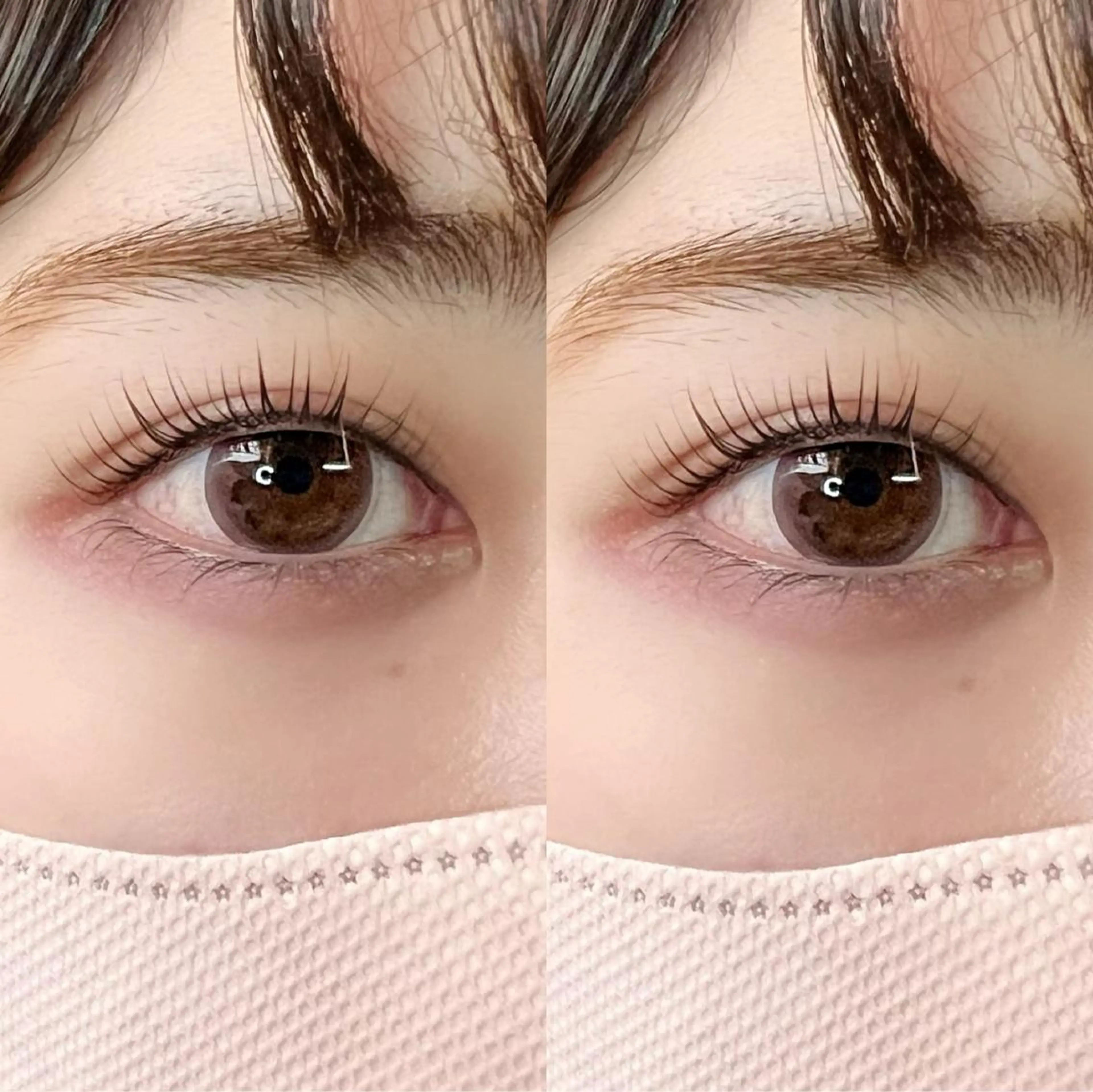 マツエク・マツパ パリジェンヌラッシュリフト suu⟡HINAKO ｜パリエク｜マツエクのマツエク・マツパデザイン