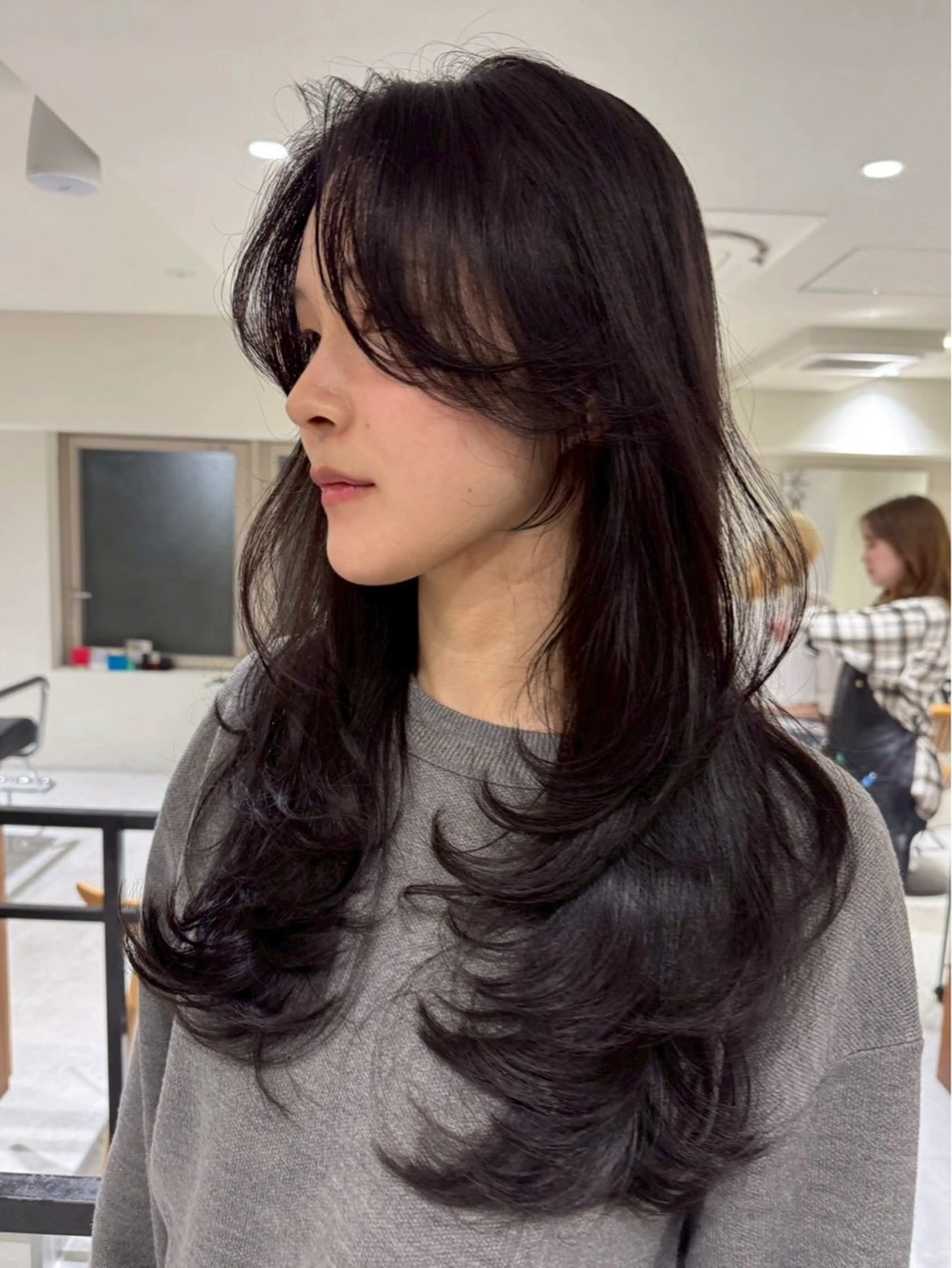 ロング カラー ヘアアレンジ 表参道/似合わせ レイヤー/ryoのヘアスタイル
