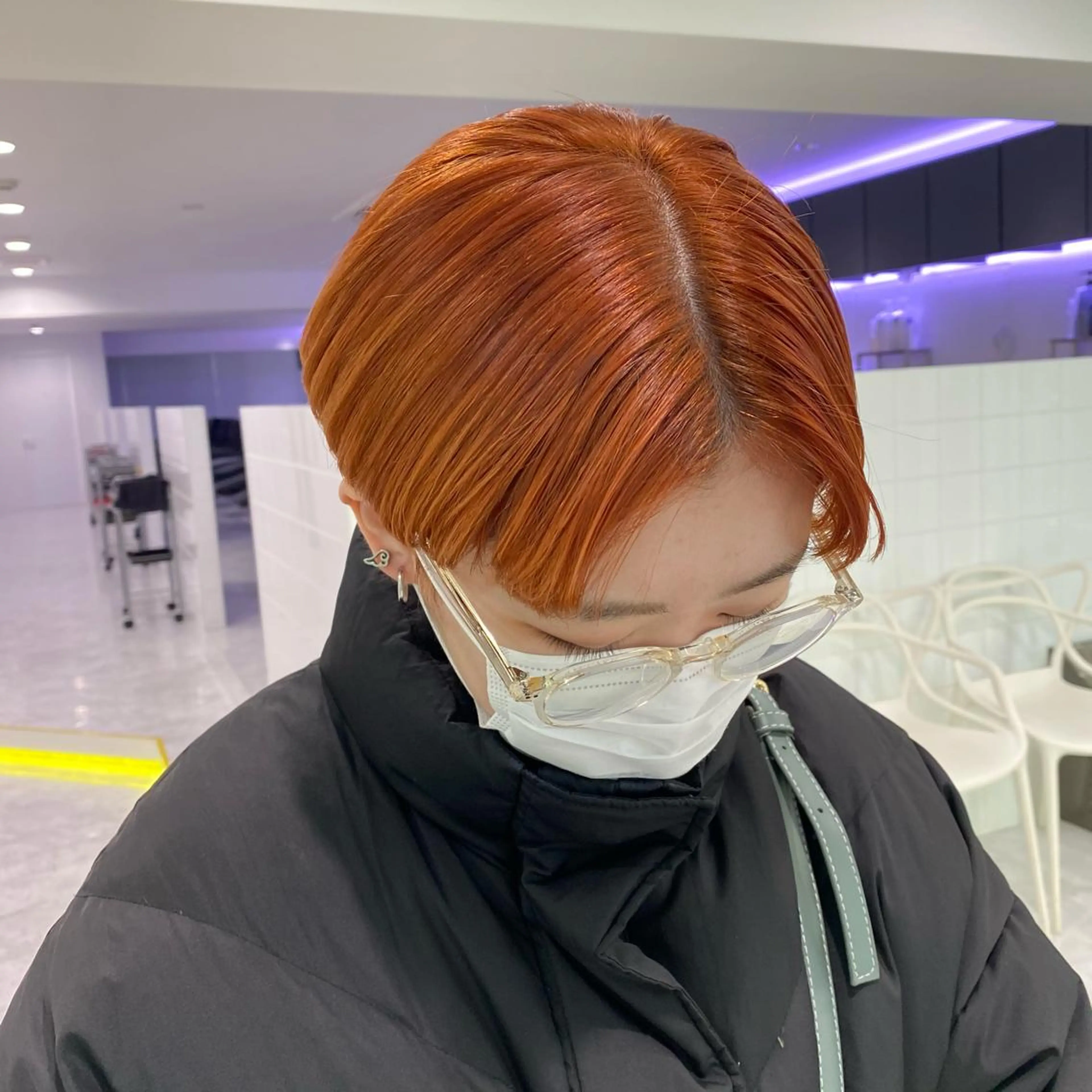 ショート カラー ヘアアレンジ ヘアカラー トリートメント GOTODAY shair salon 横浜mare店所属・mai🍑暖色カラー /レイヤー💖のヘアスタイル