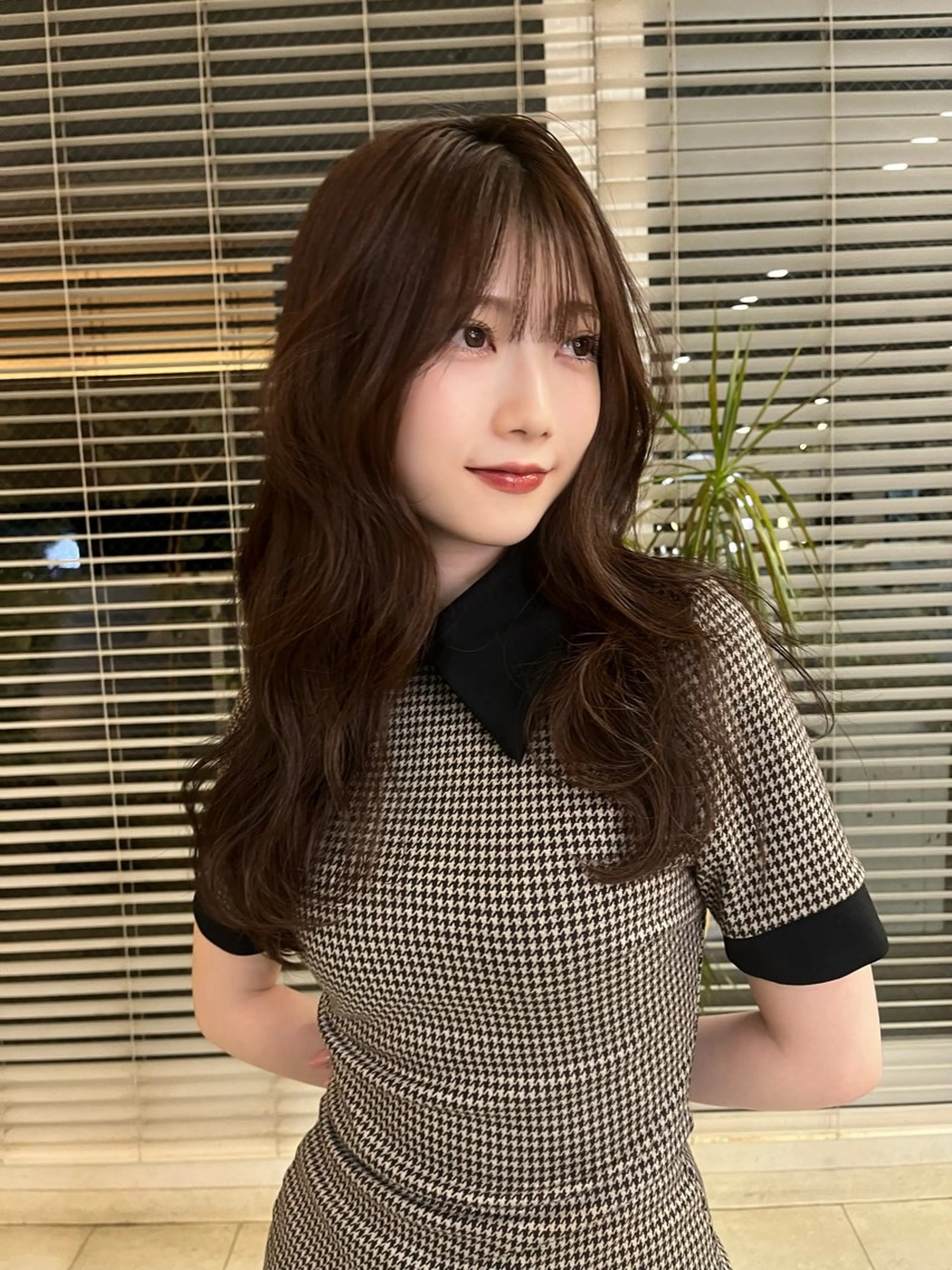 艶カラー＋2stepトリートメントの写真