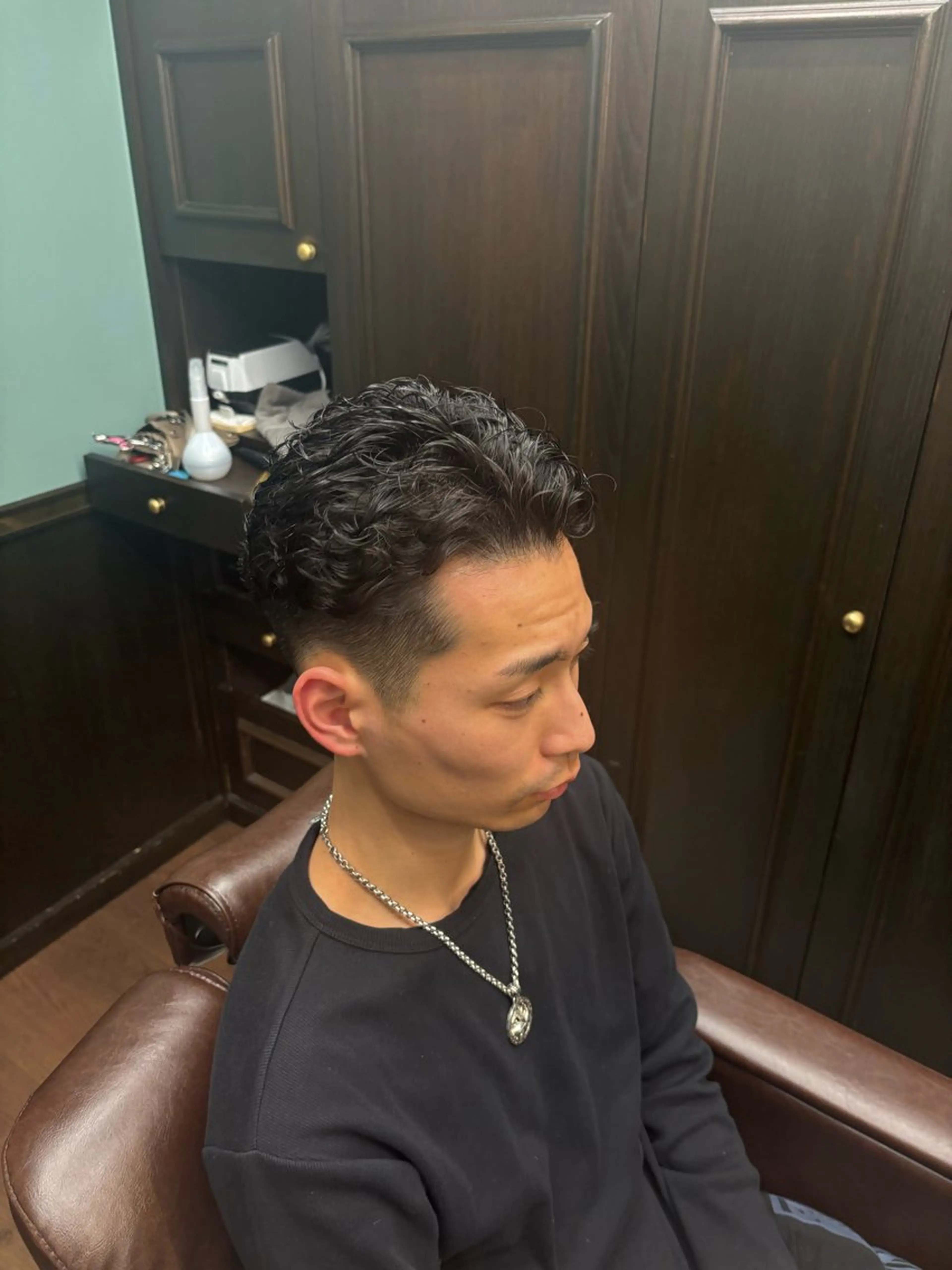 ショート パーマ 鈴木 楓花のヘアスタイル