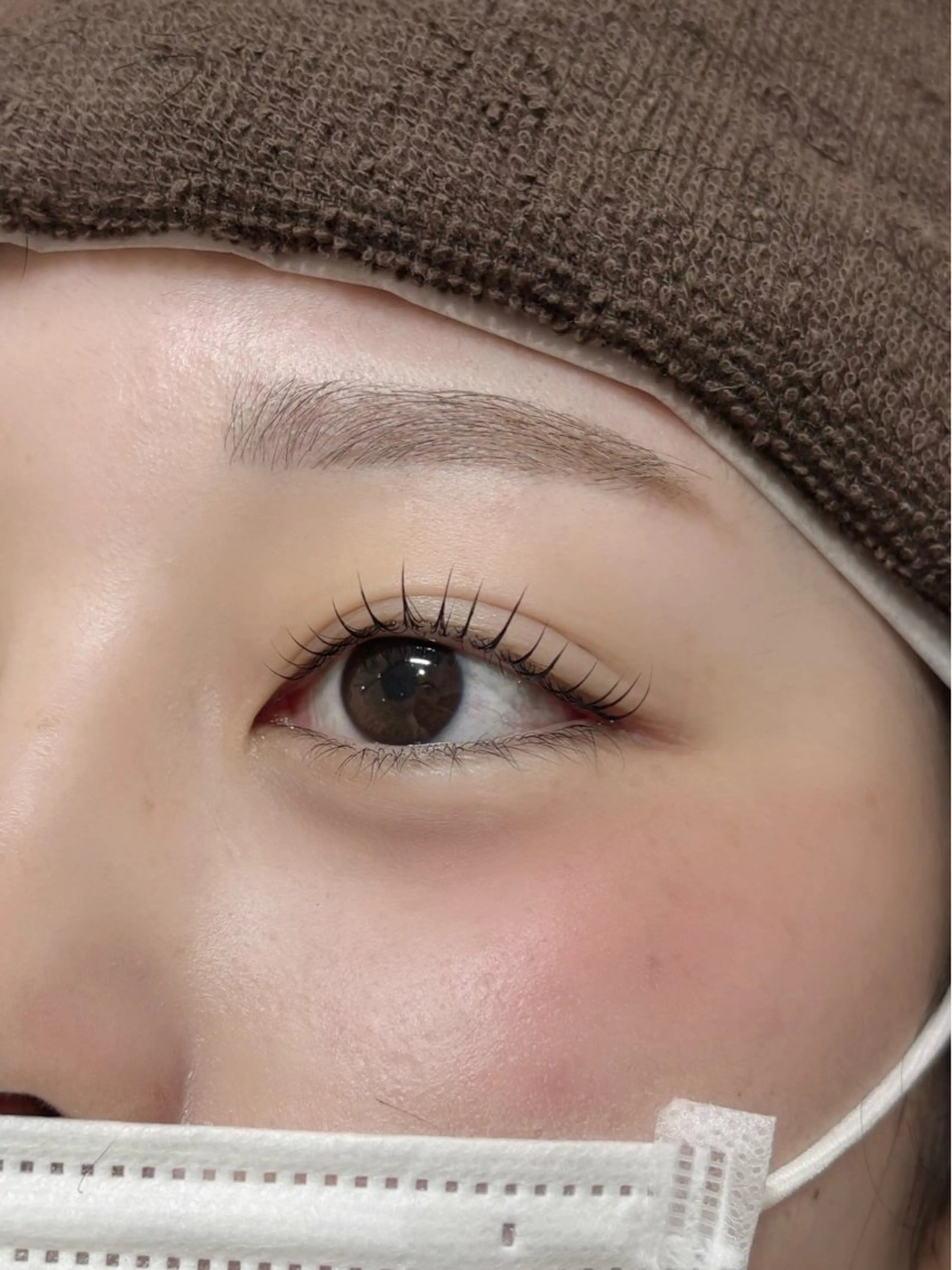 【アイブロウWAX &まつげパーマセットメニュー】通常価格から半額でご案内中!の写真