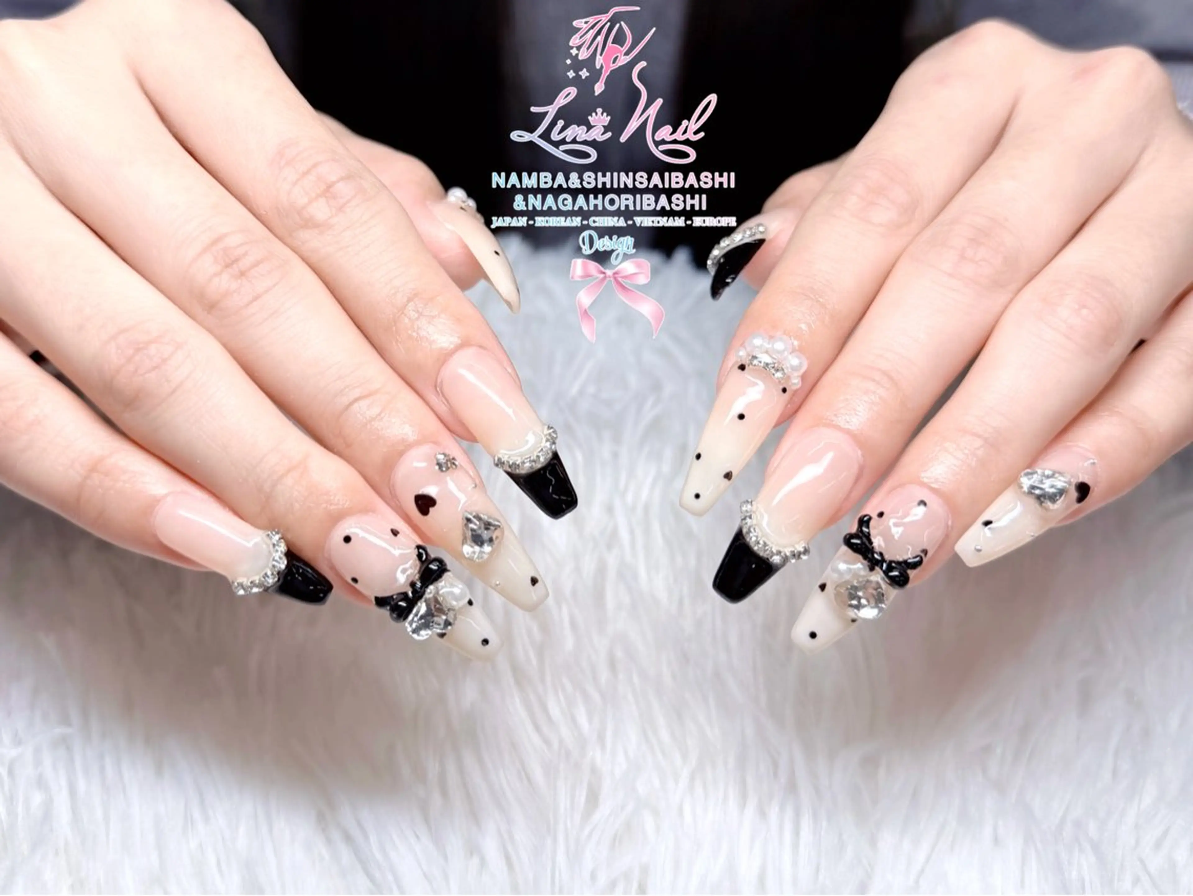 ネイル フットネイル ジェルネイル 持ち込み ネイルチップ ハンドネイル リナネイル 長堀橋店／東心斎橋店のネイルデザイン