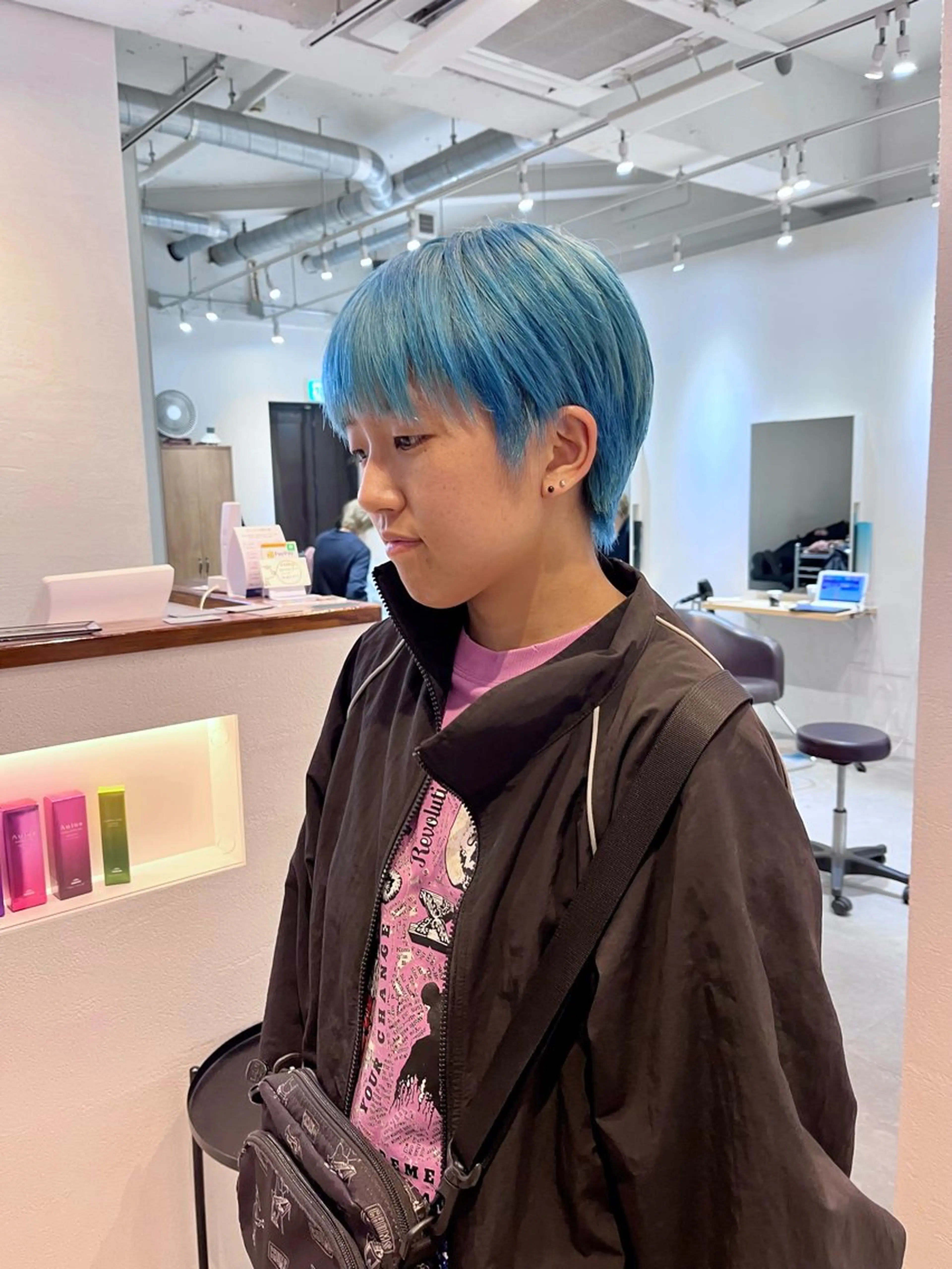 ショート ベリーショート ショートヘア ヘアカラー 朝が楽なパーマ 🌱ショート/緒方椋のヘアスタイル