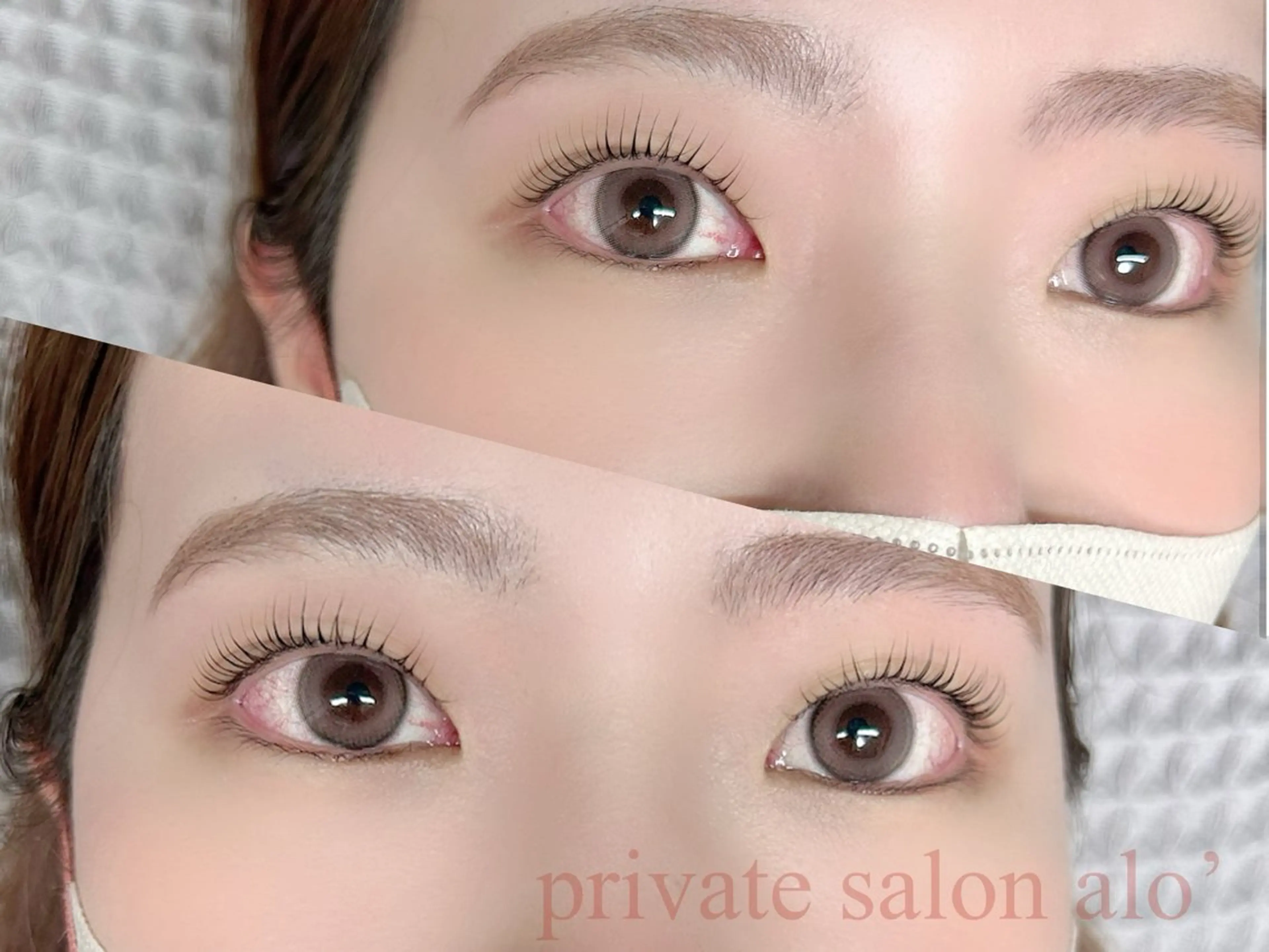 マツエク・マツパ マツパ private salon alo'のマツエク・マツパデザイン