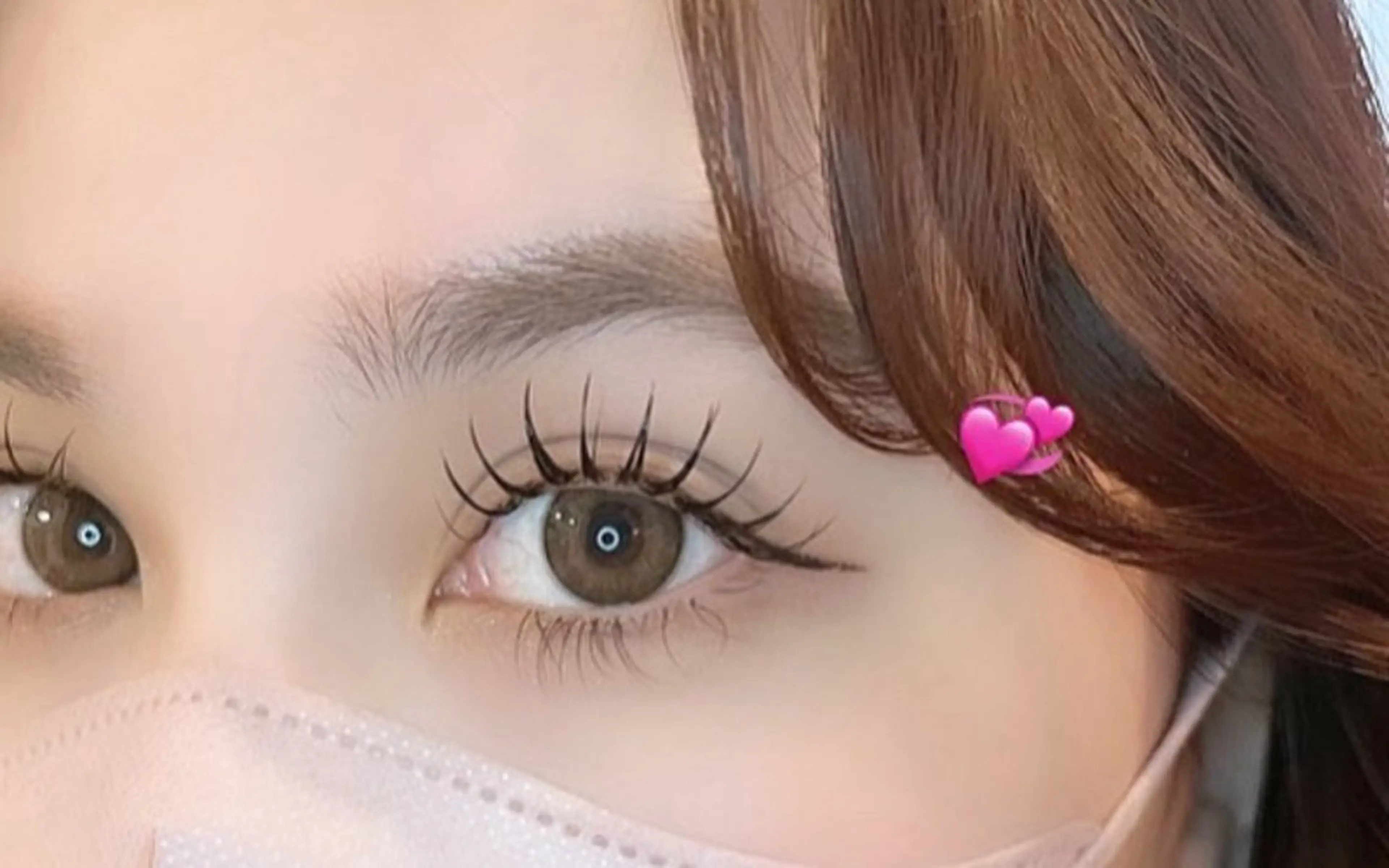 マツエク・マツパ ゆり❤️愛.ラッシュ AURAのマツエク・マツパデザイン