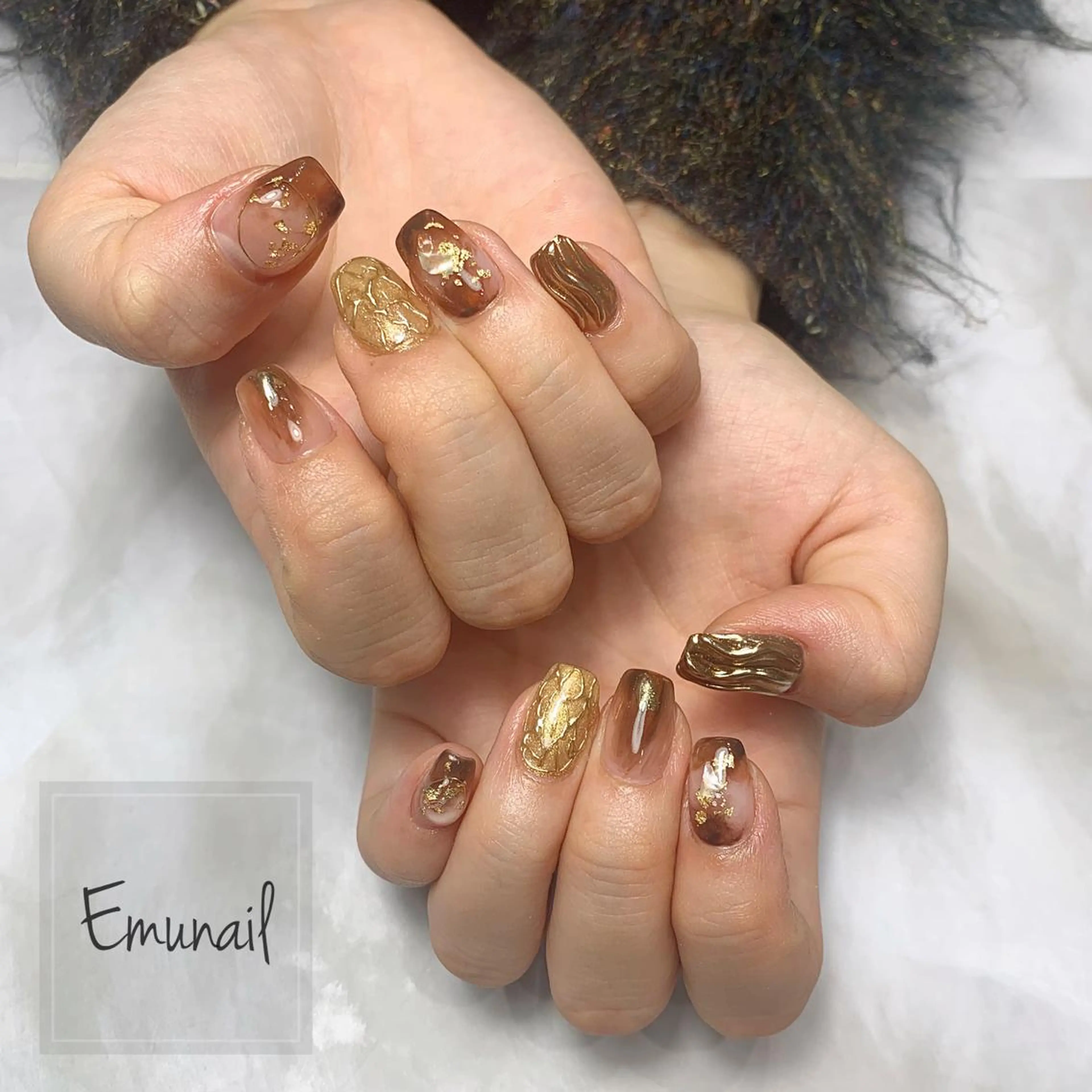 ネイル フットネイル Emu Nailのネイルデザイン