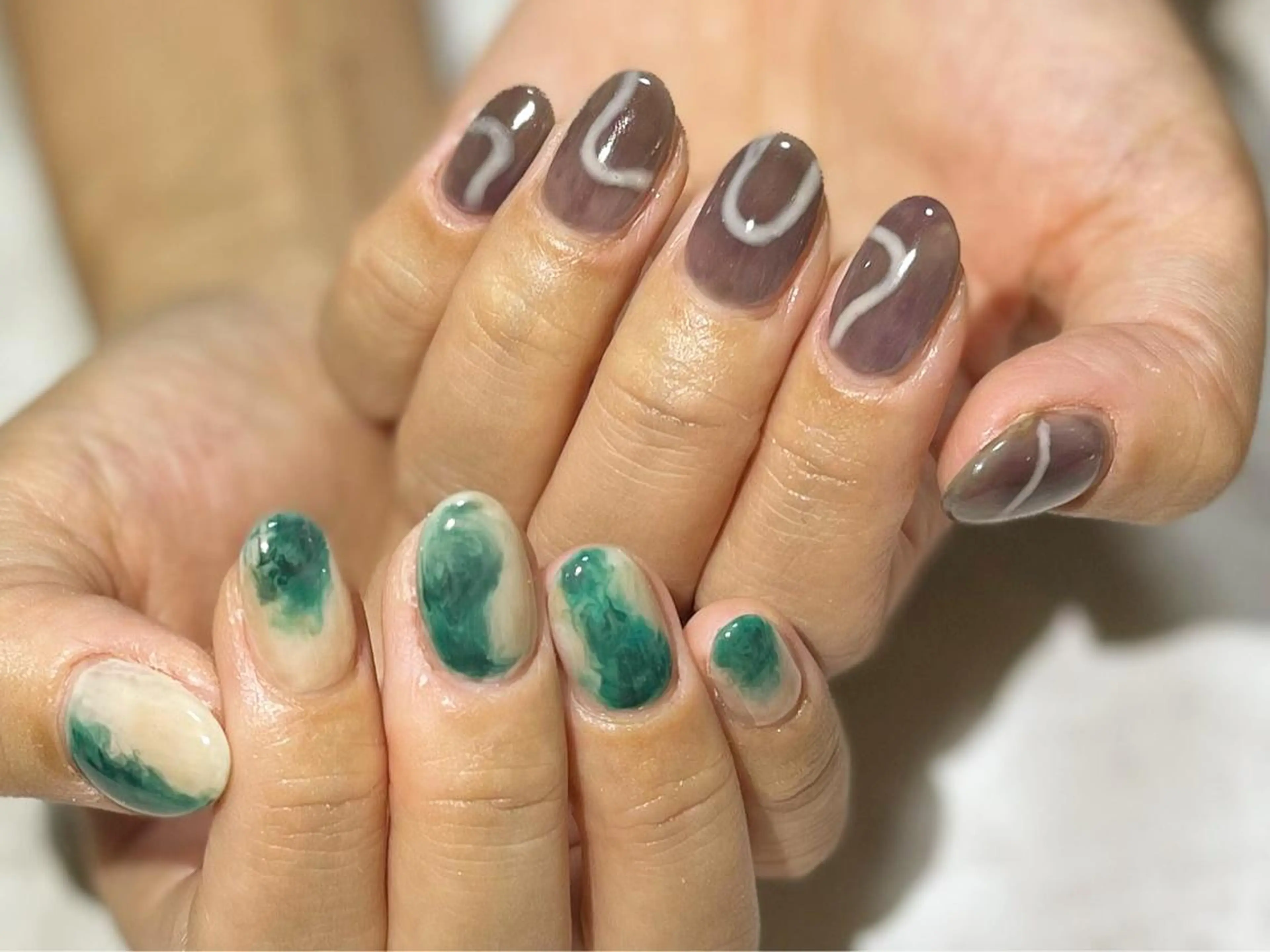 ネイル フットネイル ニュアンスネイル シンプルネイル 春ネイル 夏ネイル nail fufla ♡yamane♡のネイルデザイン