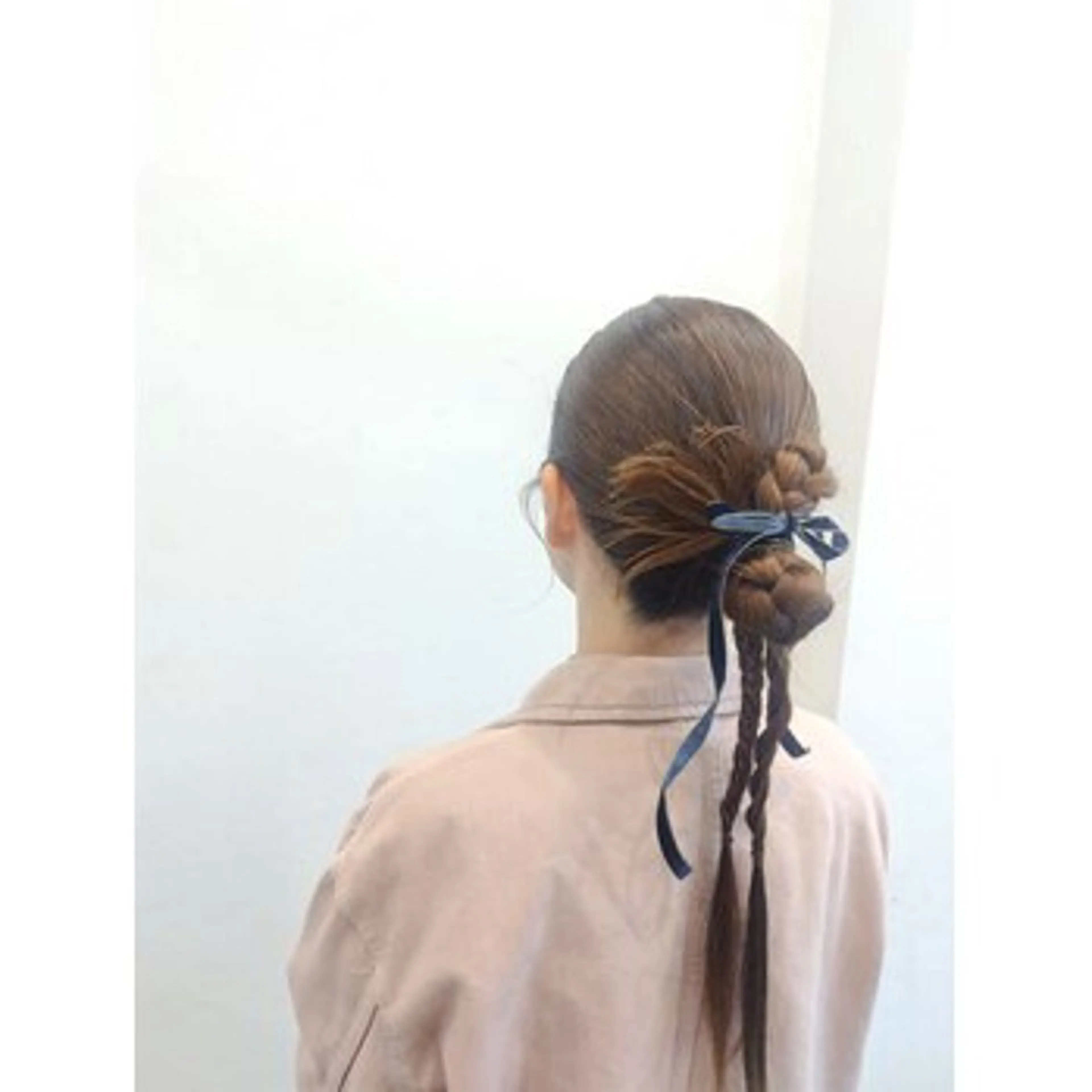 ロング 韓国風ヘア LUXbe博多バスターミナル店所属・澤田 あきのヘアスタイル