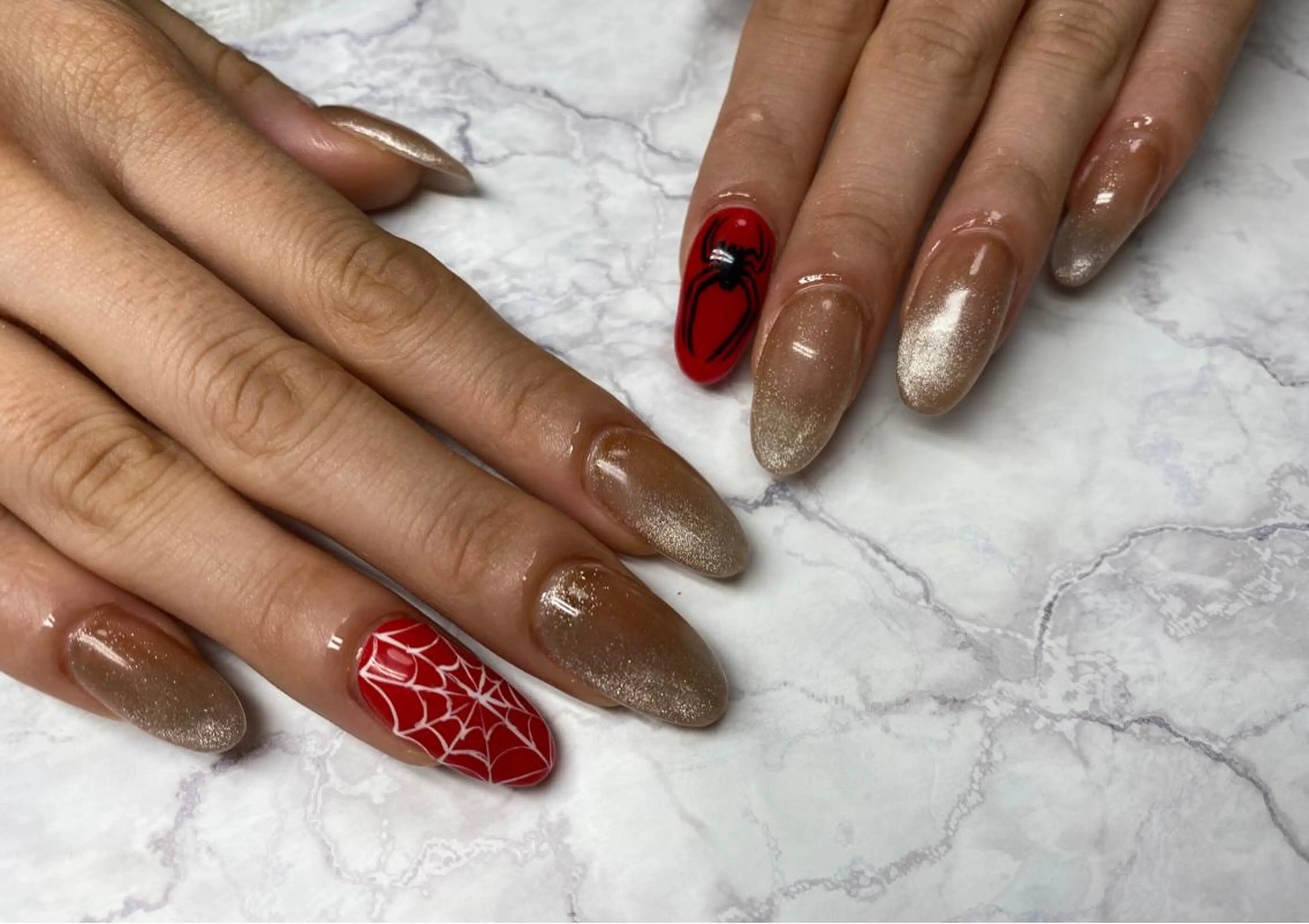 ネイル ハンドネイル Mana‪ ‪·͜· ❤︎‬のネイルデザイン