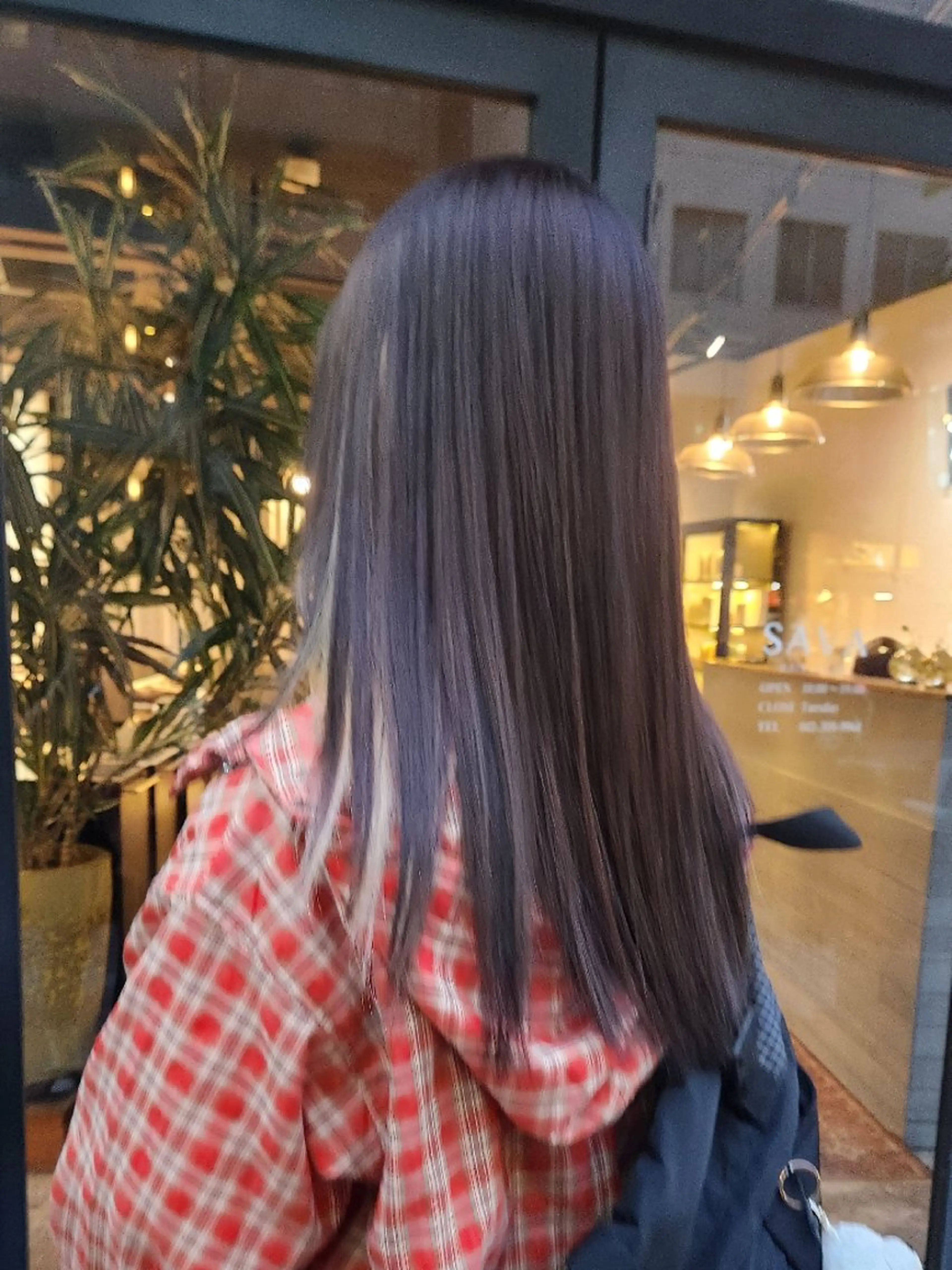 ロング カラー インナーカラー ハヤシ マユ ✂ 府中美容室のヘアスタイル