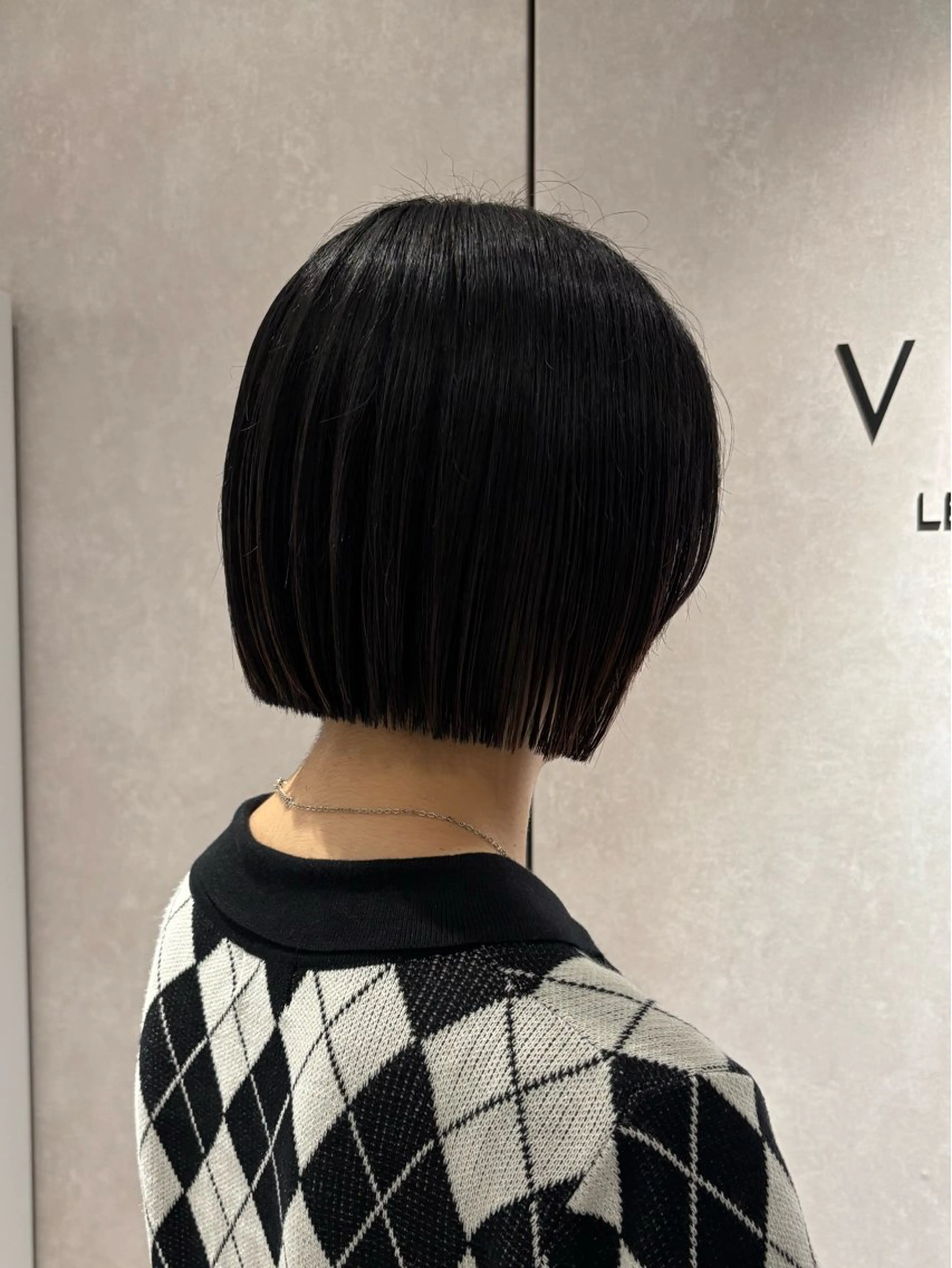 ショート 結べるレイヤーカット /カラー/あさかのヘアスタイル