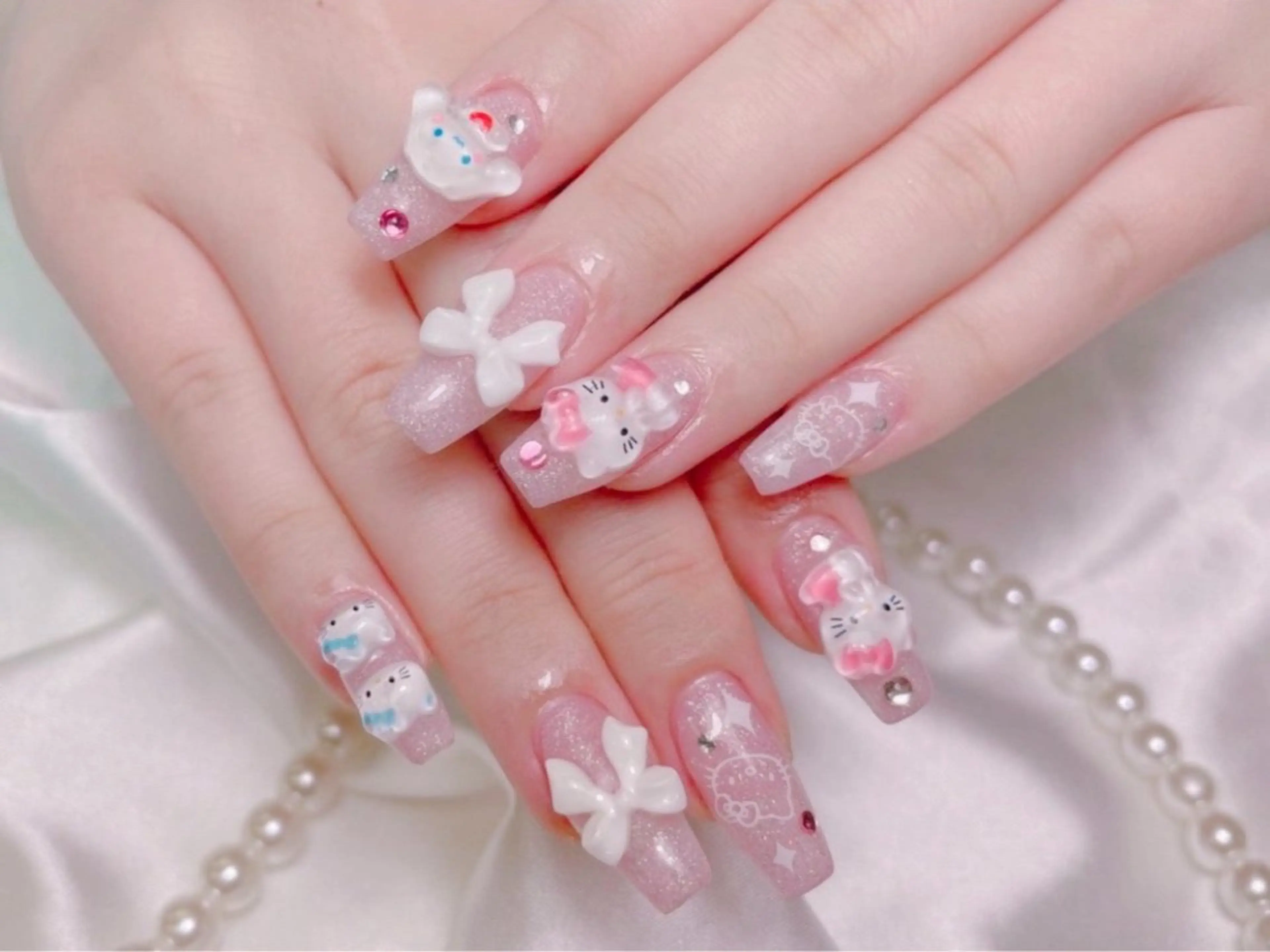 ネイル lucky nail 歌舞伎町のネイルデザイン