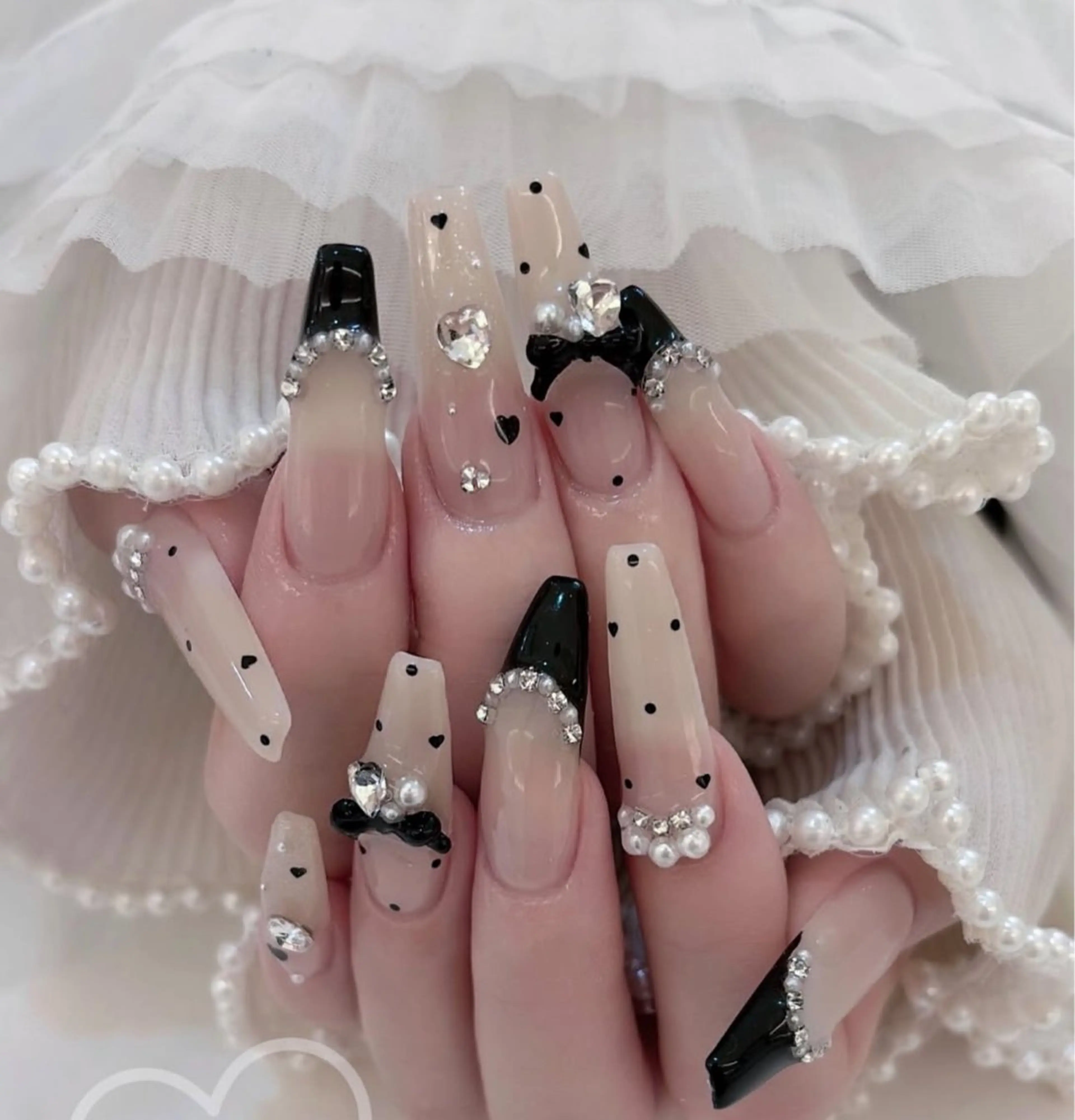 ネイル 韓国ネイル 持ち込み ニュアンスネイル ネイルチップ ハンドネイル TABI ANA.CHUOのネイルデザイン