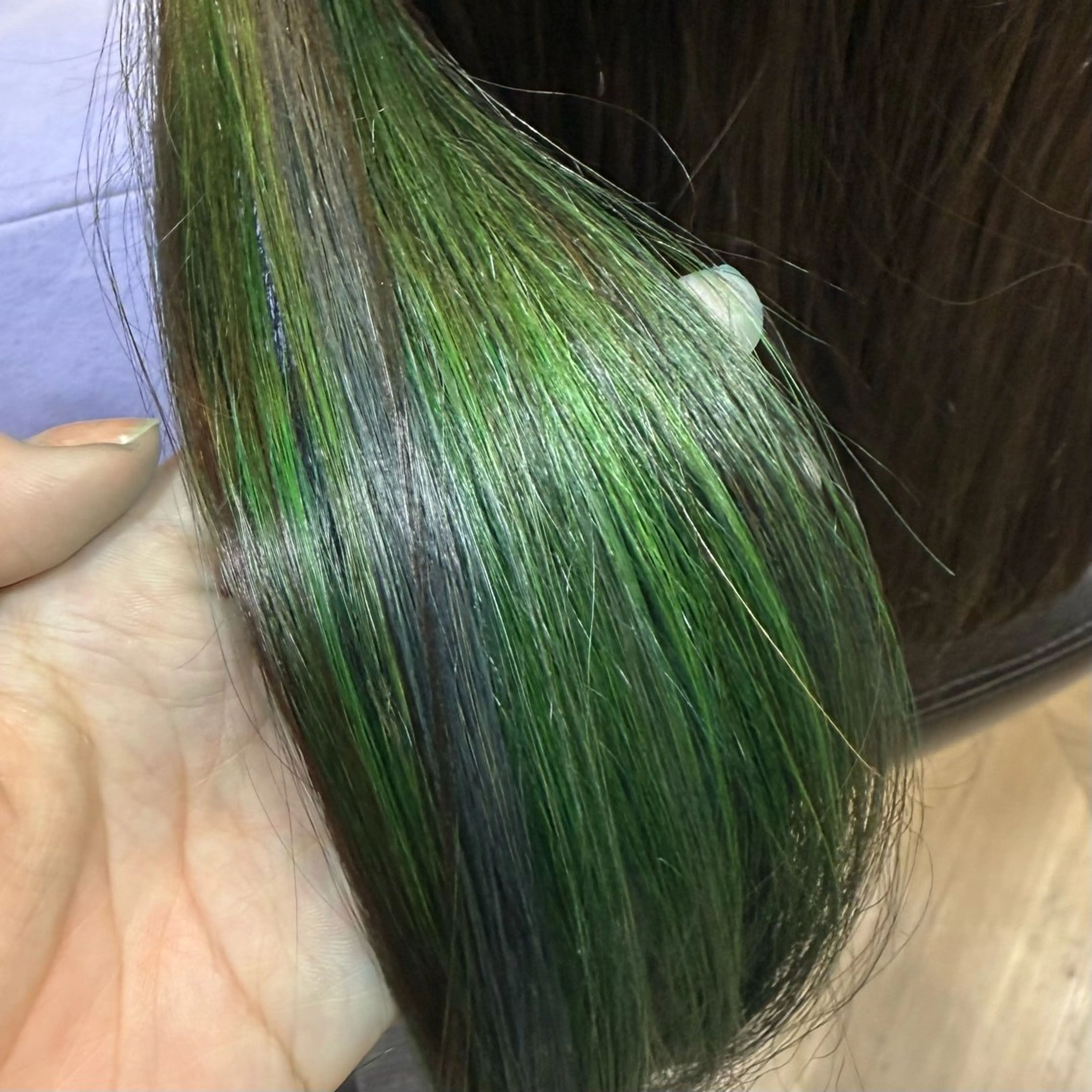 カラー ブルーカラー Harada Naoのヘアスタイル