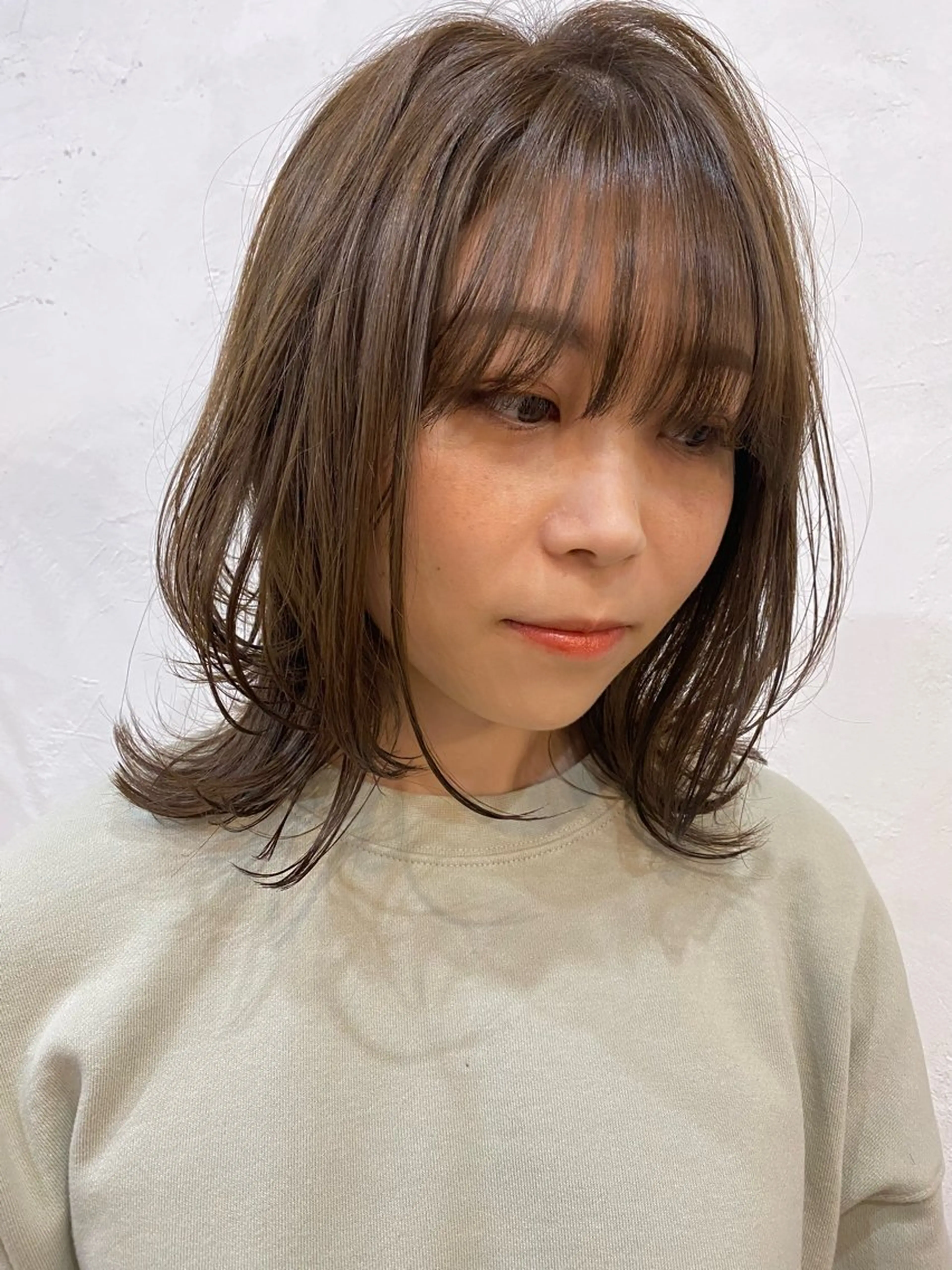 ショート 透明感カラー🍃 レイヤースタイル✨葵のヘアスタイル