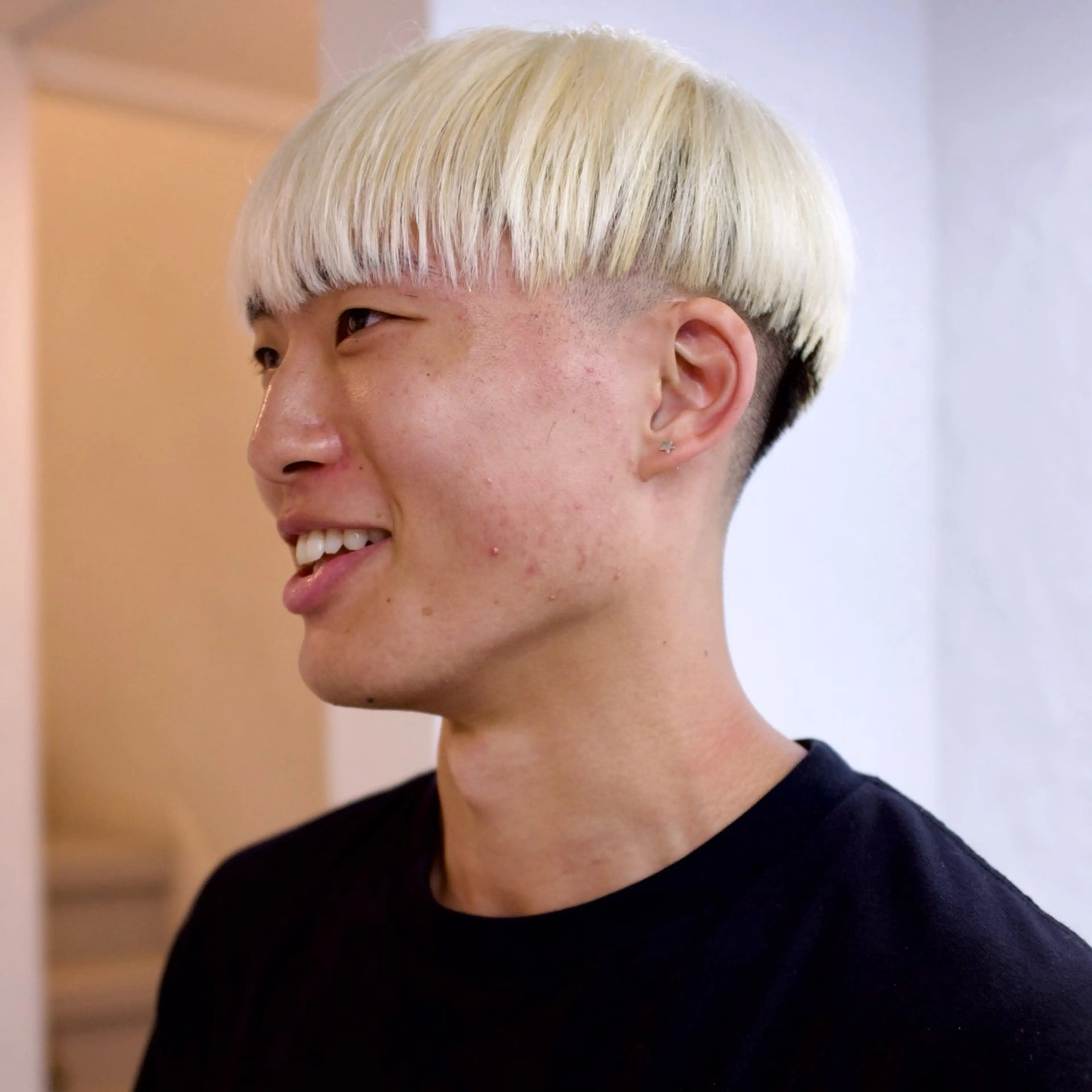 ショート カラー メンズ ヘアカラー トリートメント ヘアセット 🪅ブリーチカラー 🪅琉羽Ruuのヘアスタイル