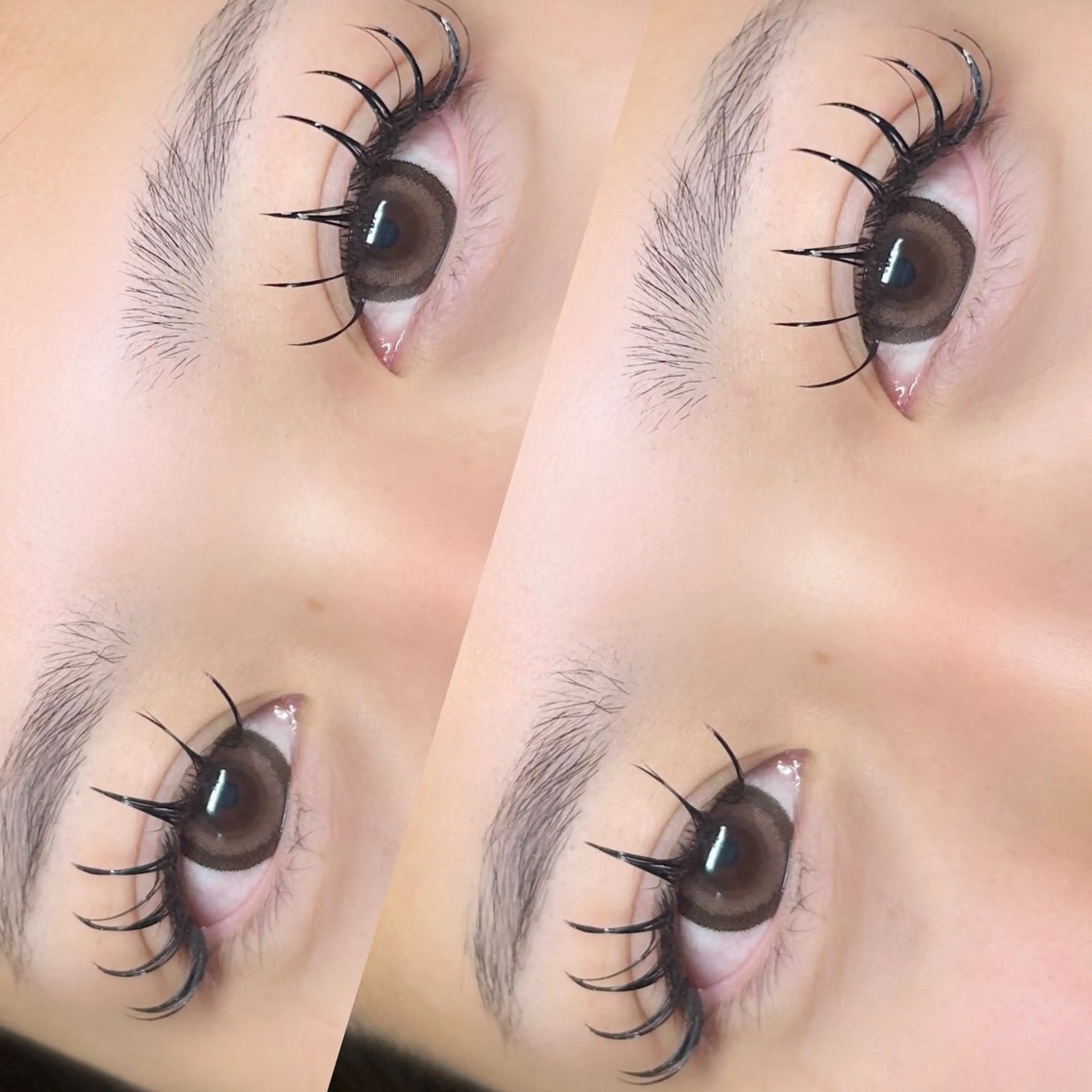 マツエク・マツパ 束感まつ毛 まほ  平野/ 長吉六反/喜連瓜破のマツエク・マツパデザイン