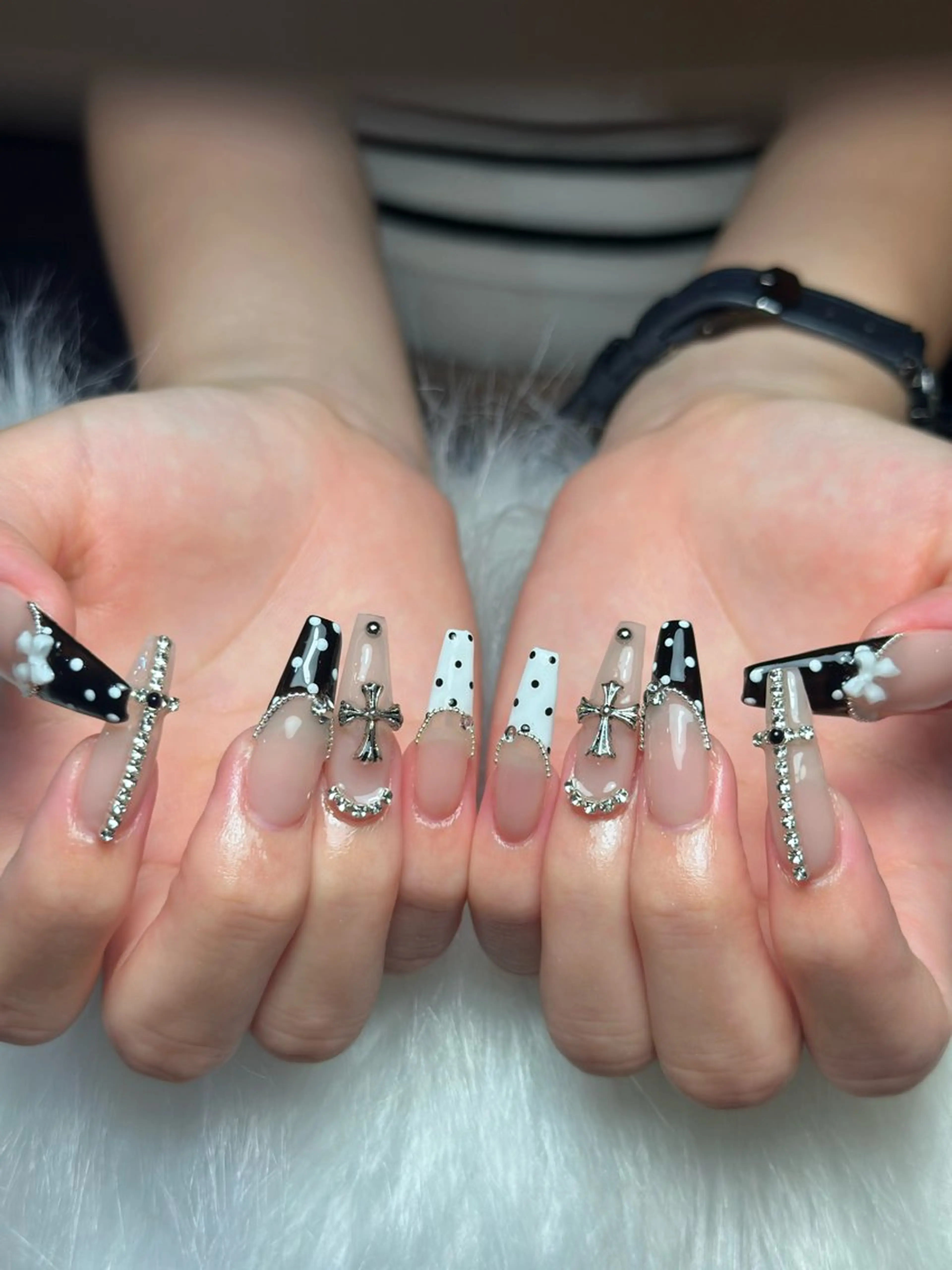 ネイル フレンチネイル グラデーション 韓国ネイル マグネットネイル シンプルネイル ハンドネイル CoMo Nailのネイルデザイン