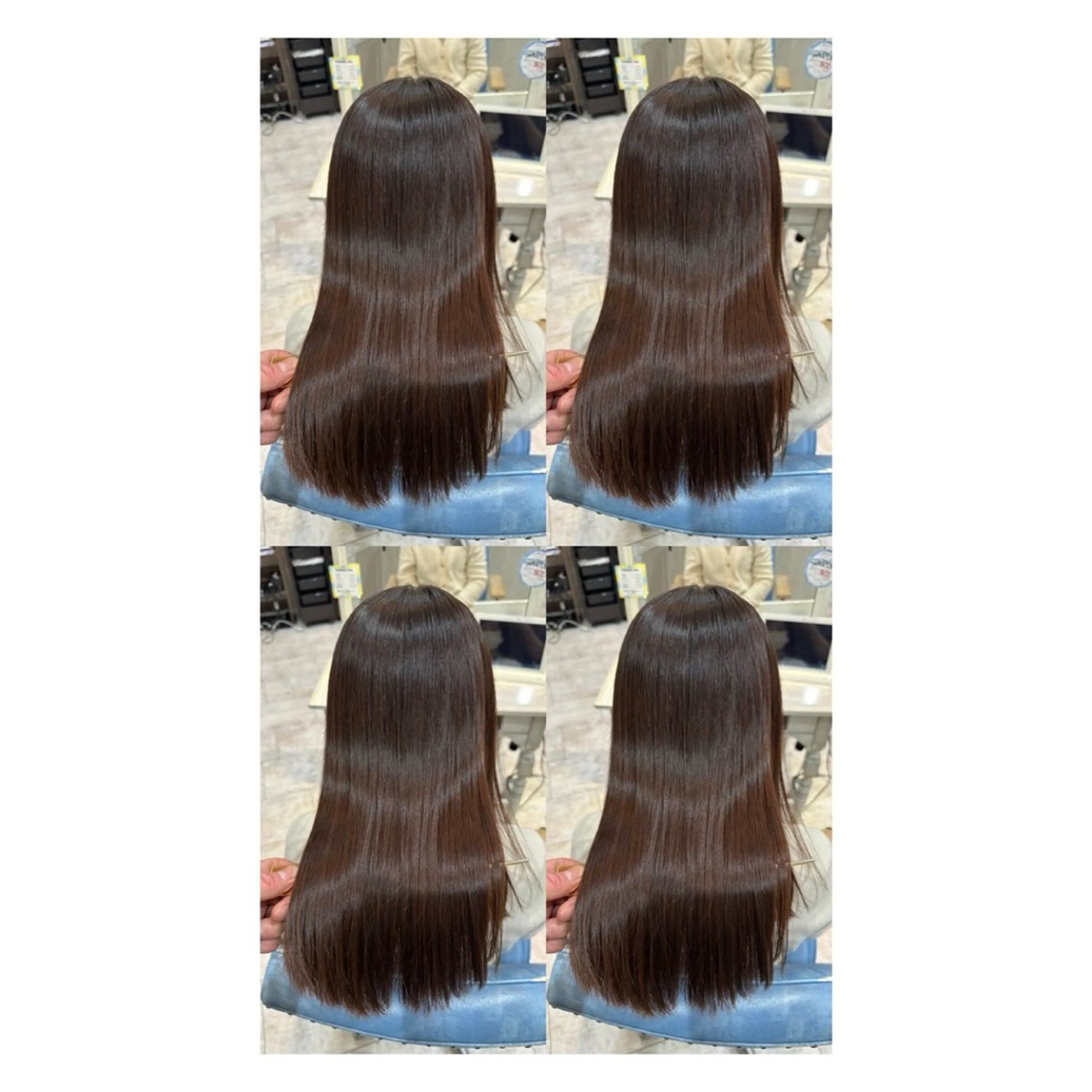 ロング カラー 透明感カラー 髪質改善 縮毛矯正 トリートメント ヘアカラー トリートメント 店長✨レイヤー✖️ 髪質改善✖️韓国ヘアのヘアスタイル