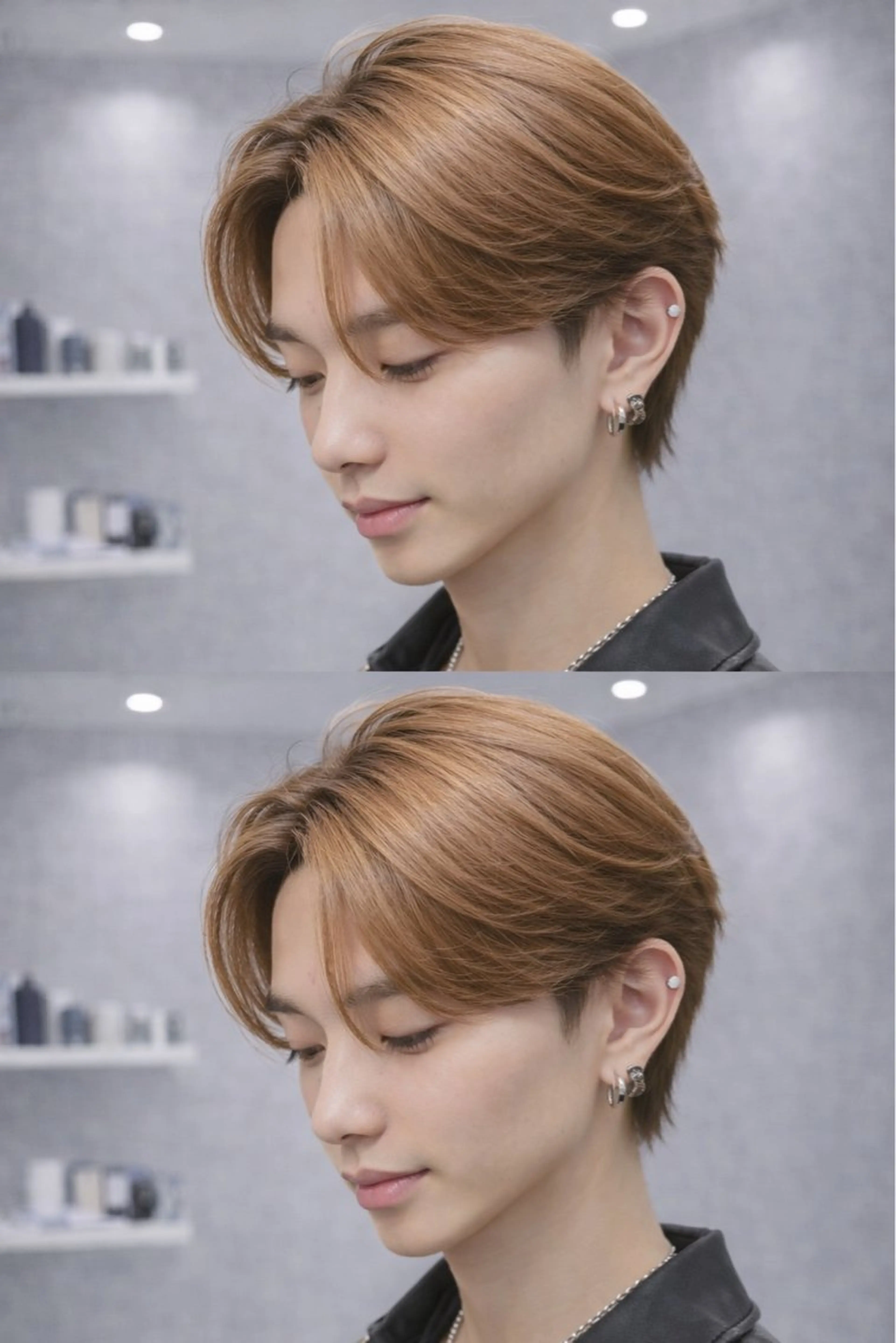 プレミアカラー+キューティクル補修トリートメント+シャンプーブローの写真