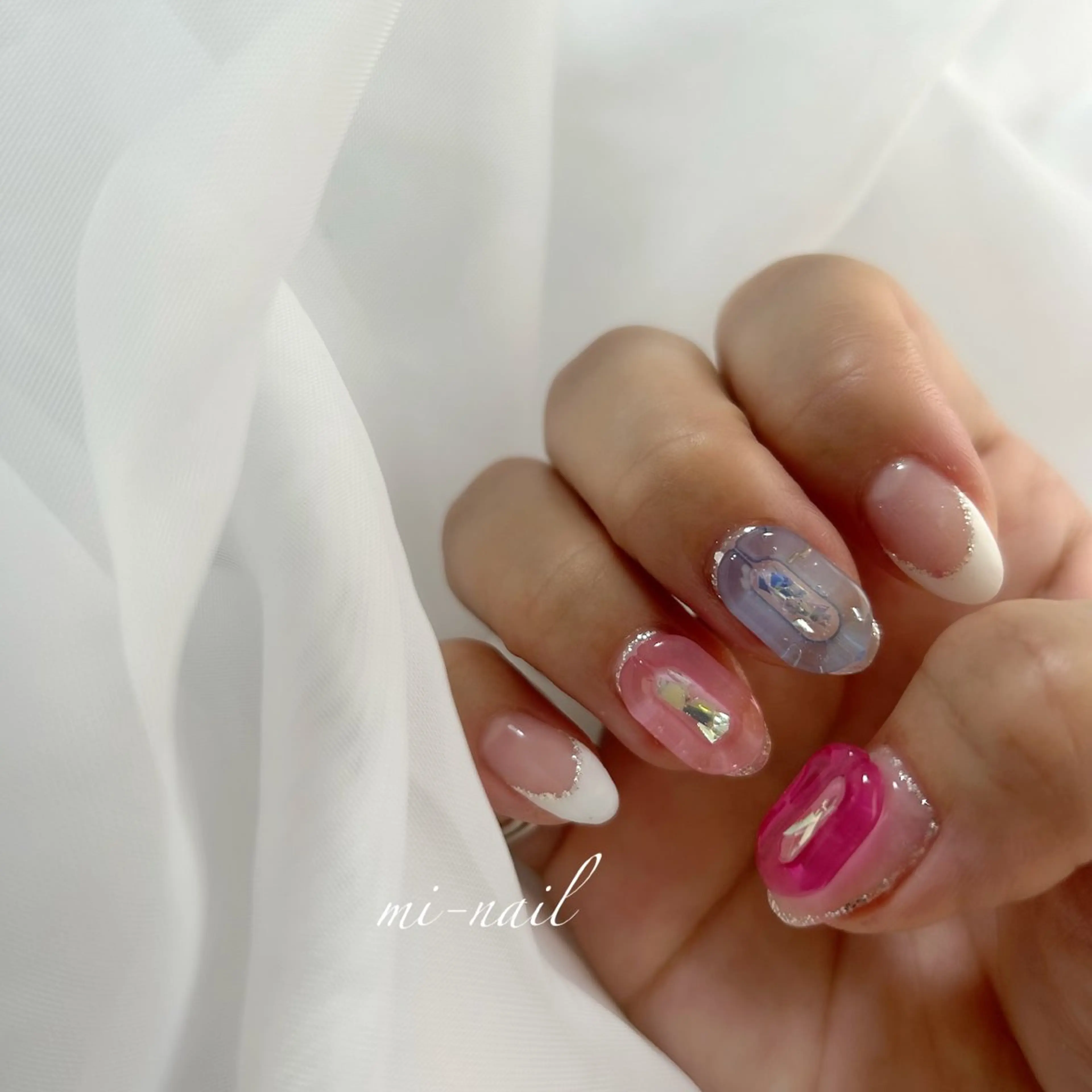 ネイル ハンドネイル ..mi_nail..所属・..mi-nail ..のネイルデザイン