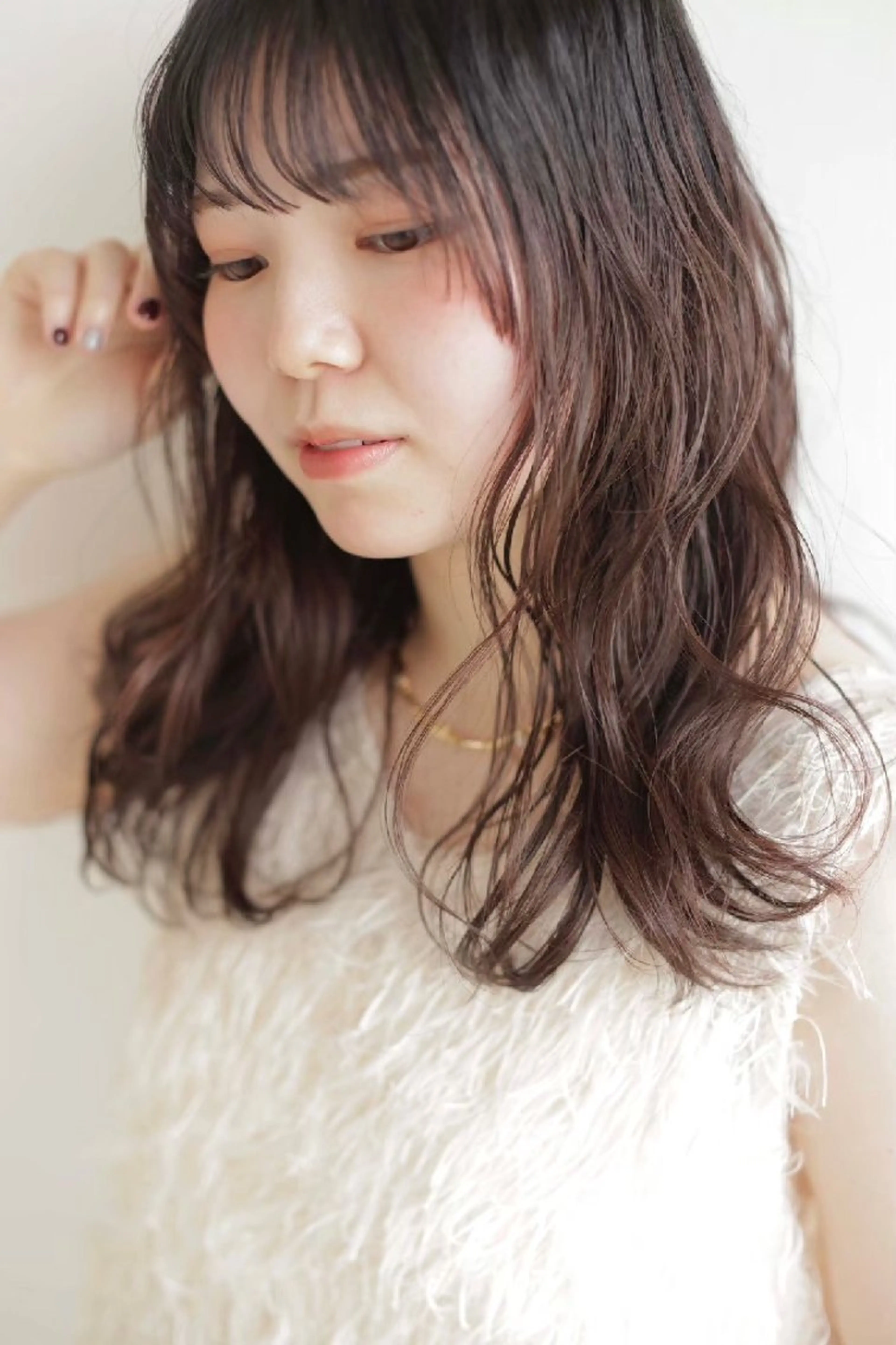 カラー ヘアカラー トリートメント 束感まつぱ🫧 なつき🫧のマツエク・マツパデザイン