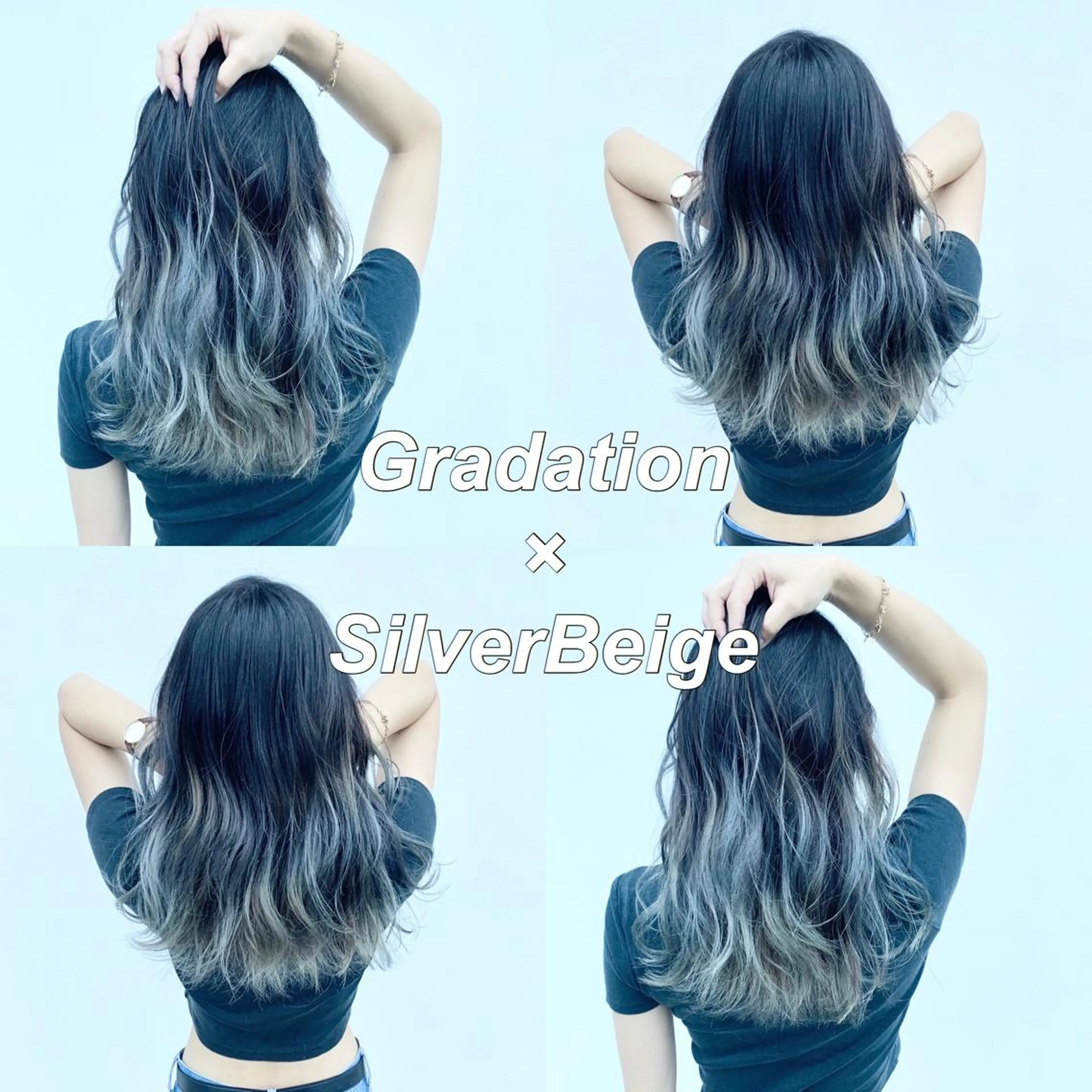 カラー グラデーションカラー ヘアカラー 水戸/ブリーチカラー ♠️♠️會澤遼真のヘアスタイル