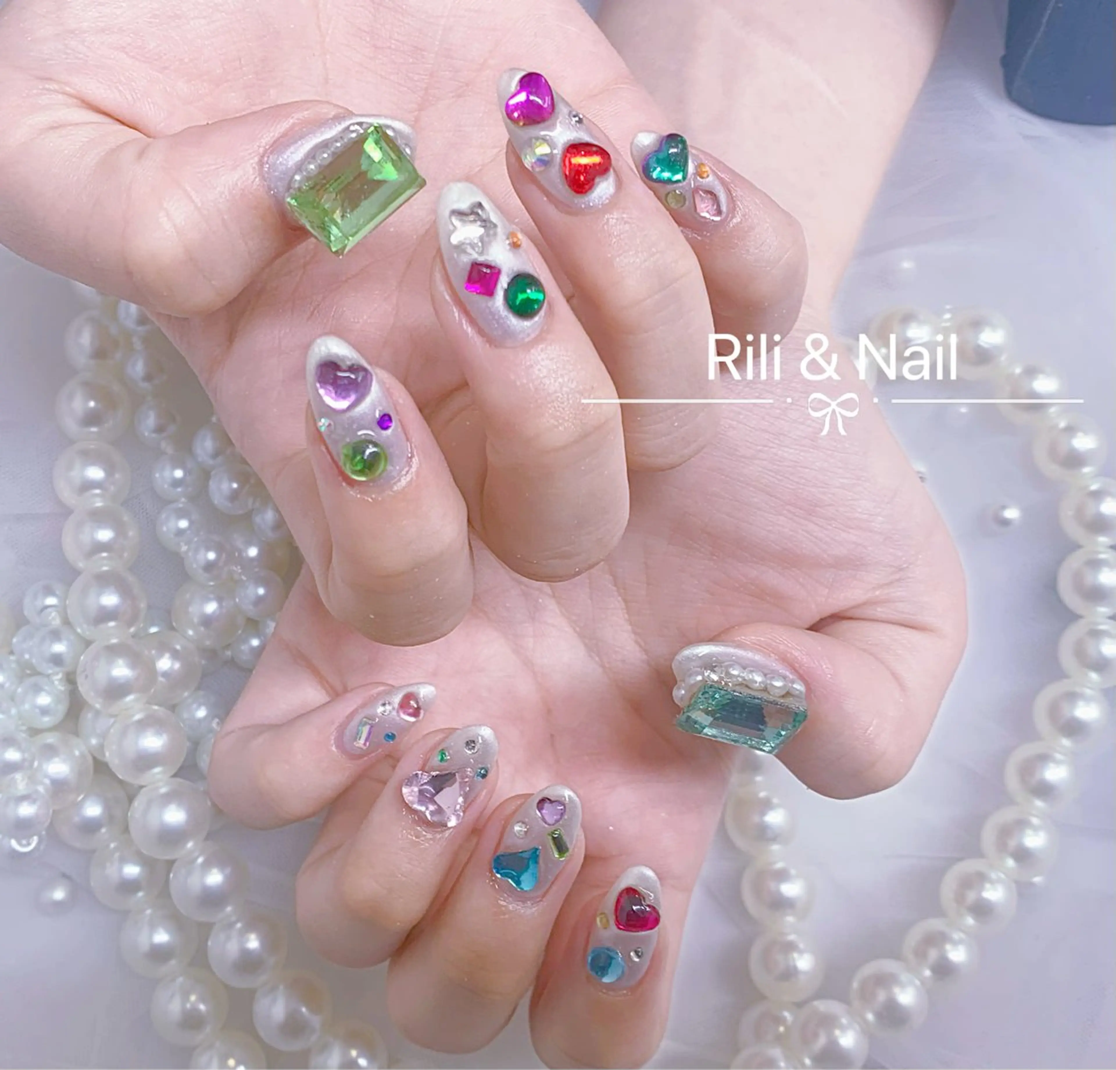 ネイル ハンドネイル Rili 🍀 リリ ネイル サロンのネイルデザイン