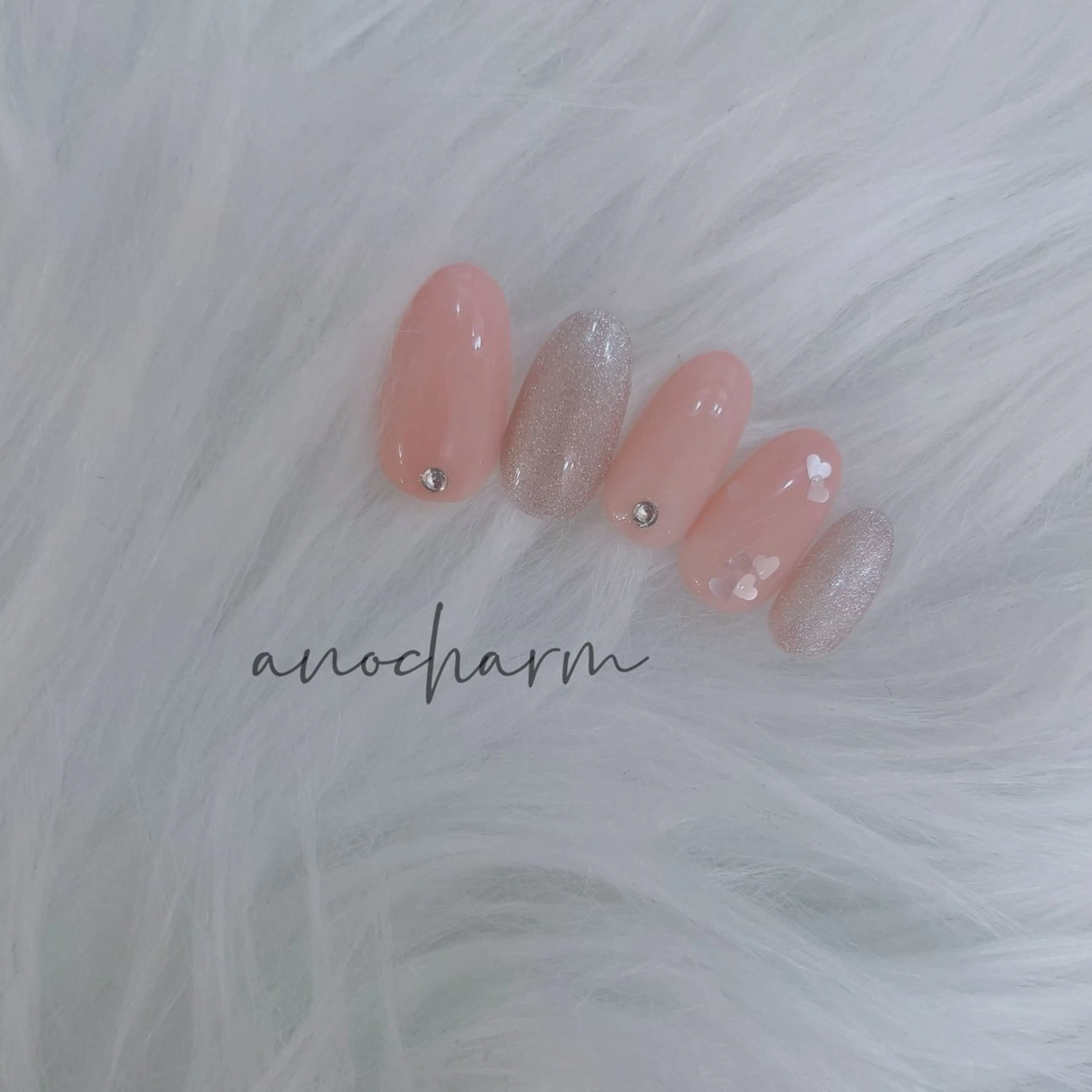 ネイル ハンドネイル anocharm _annaのマツエク・マツパデザイン