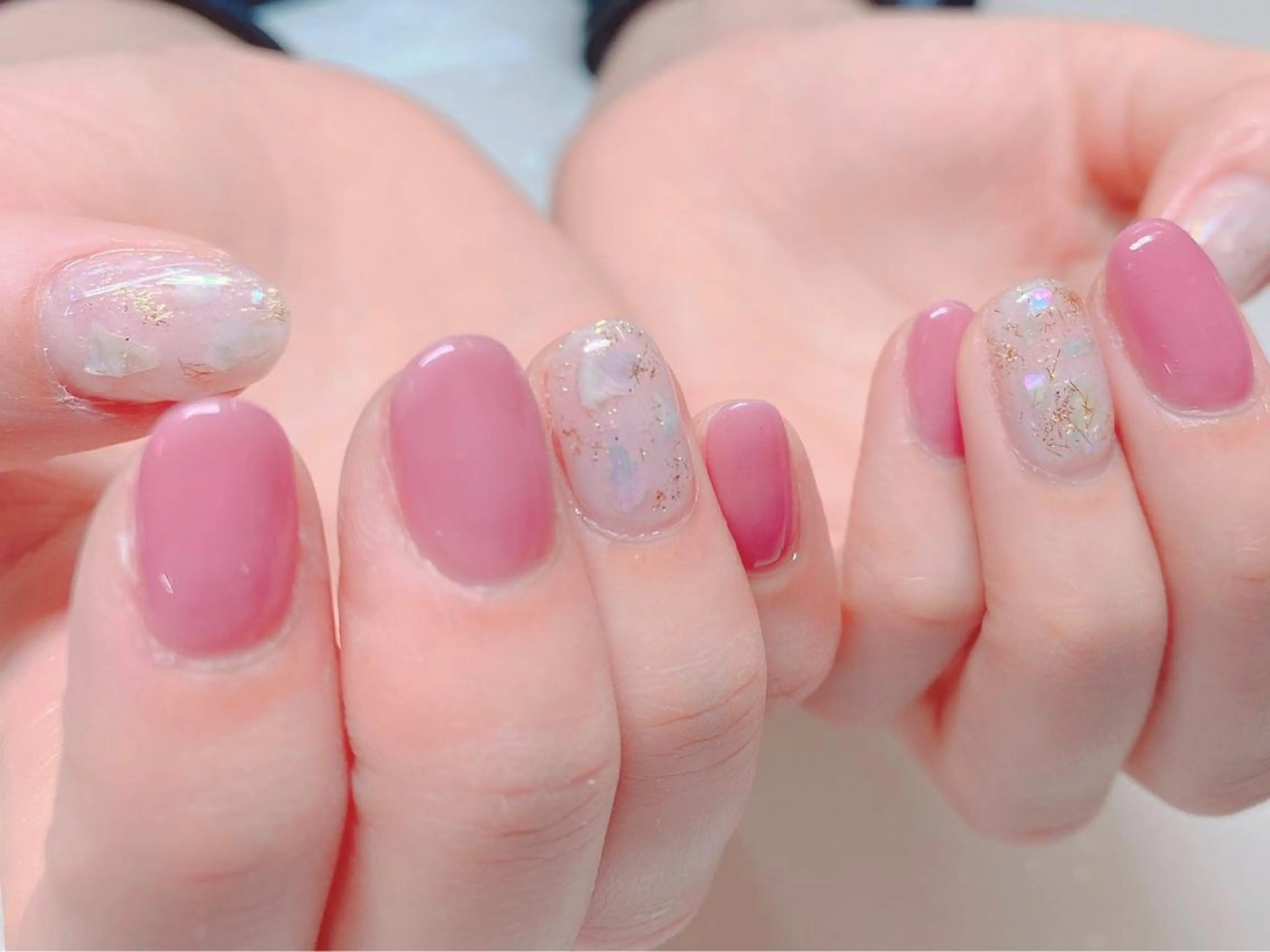 ネイル ピンク Nail lieNのネイルデザイン