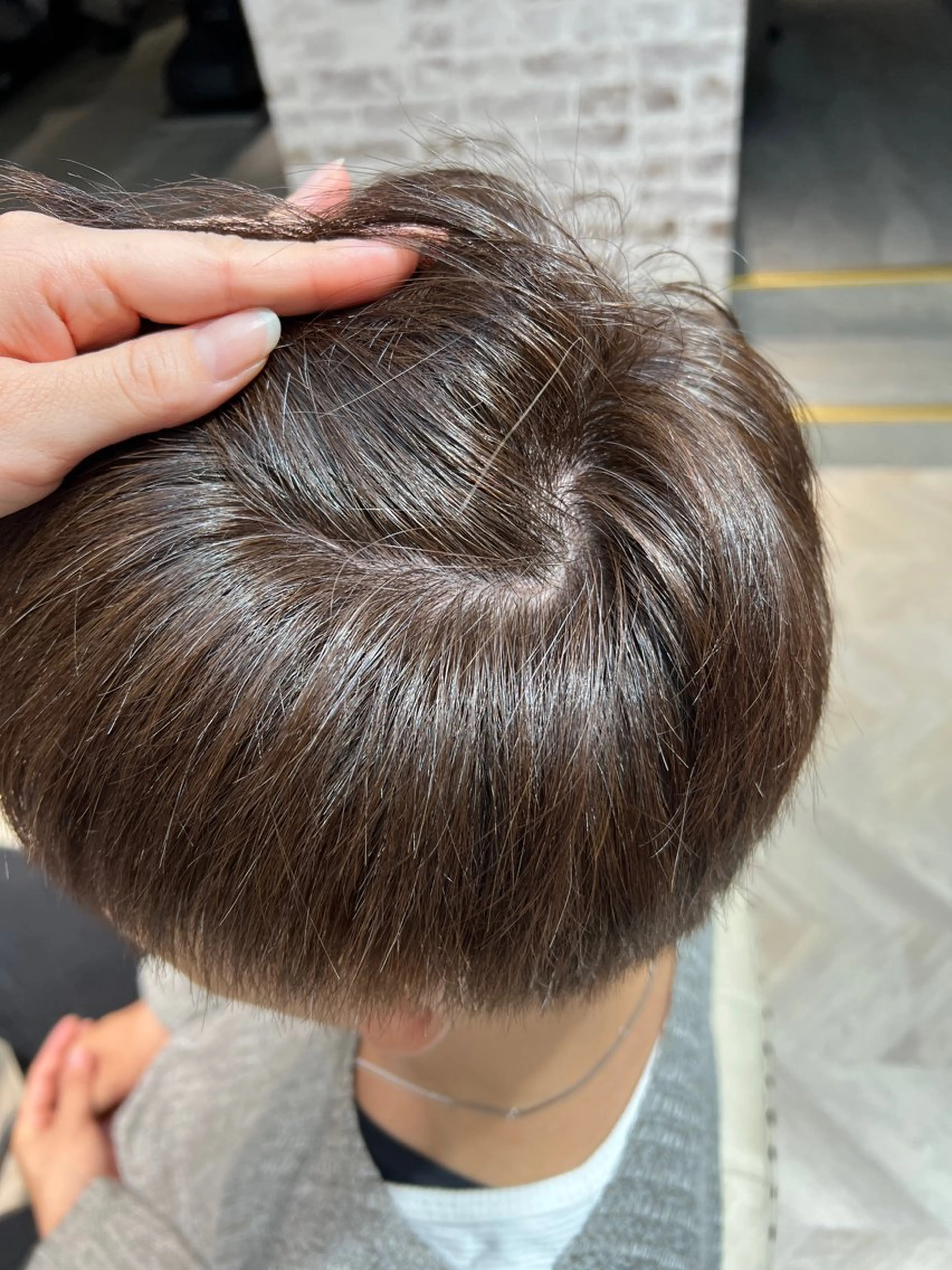 カラー メンズ アッシュ 大人女性のお悩み改善 大塚綾のヘアスタイル