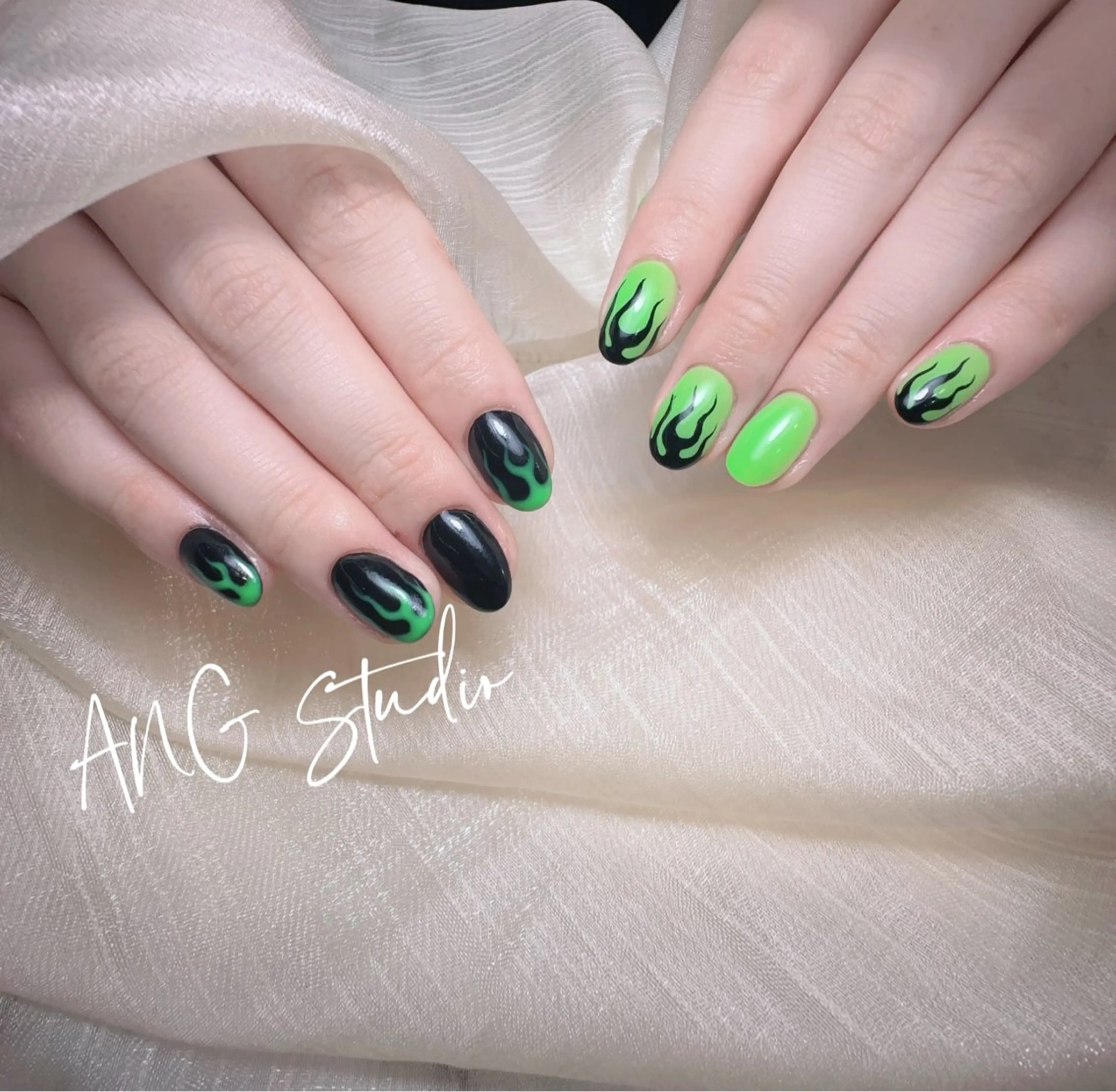 ネイル ハンドネイル ハンドケア ANG Studioのネイルデザイン