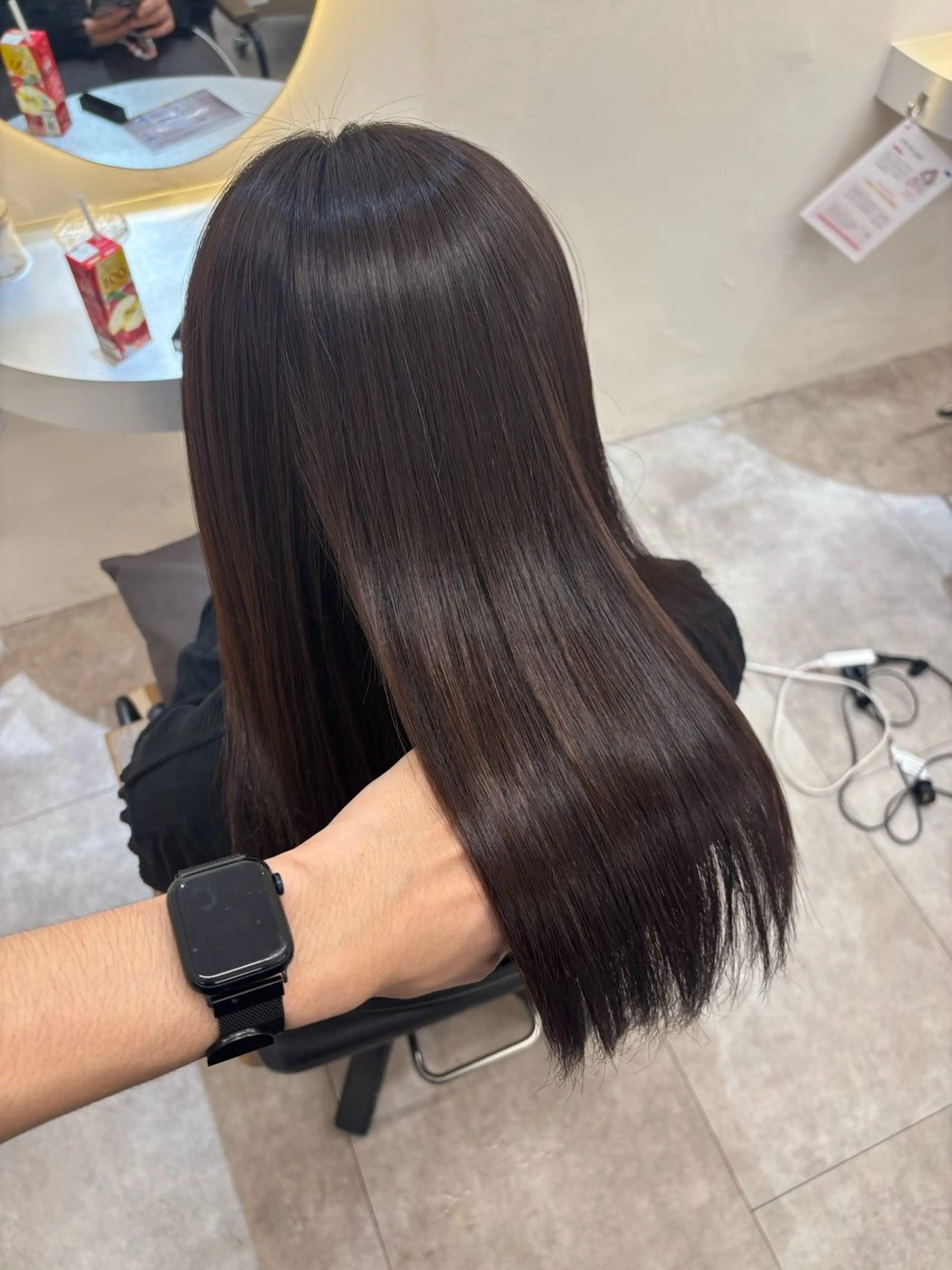 ロング 縮毛矯正 Defi ジュンキのヘアスタイル