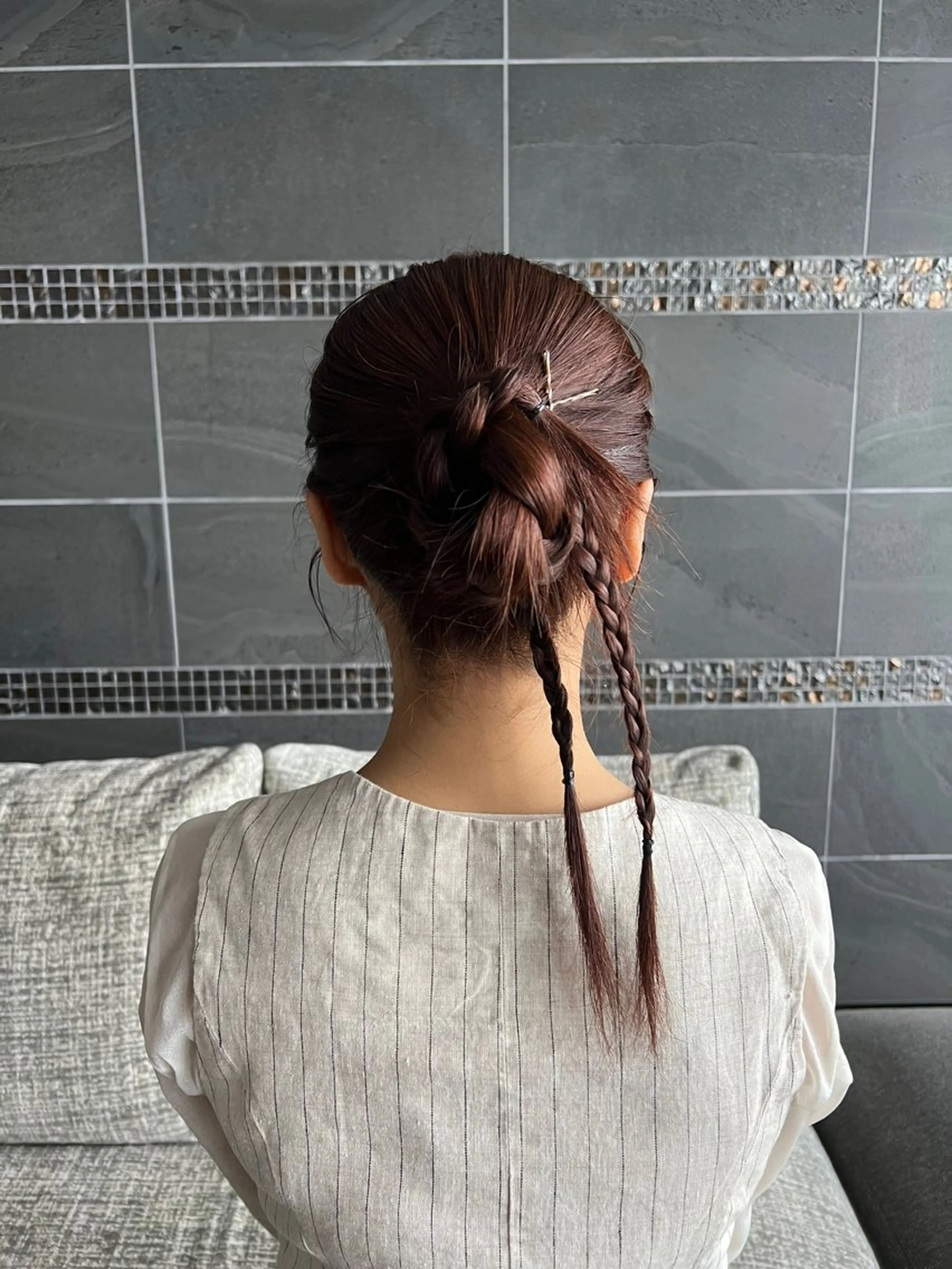 ロング ヘアアレンジ カラー/ヘアセット Nanami💗のヘアスタイル