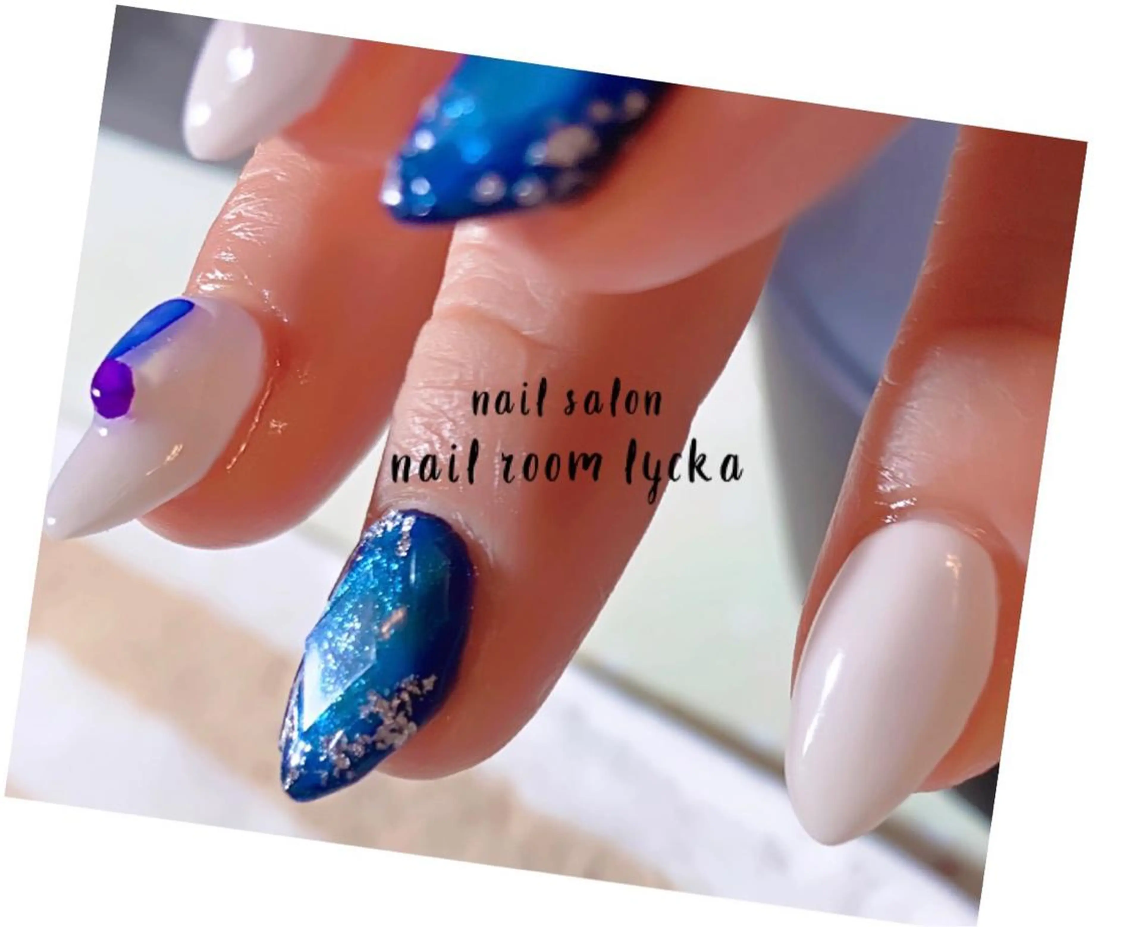 ネイル ﾈｲﾙﾙｰﾑﾘｯｶ 𝐦𝐚𝐲𝐮のネイルデザイン